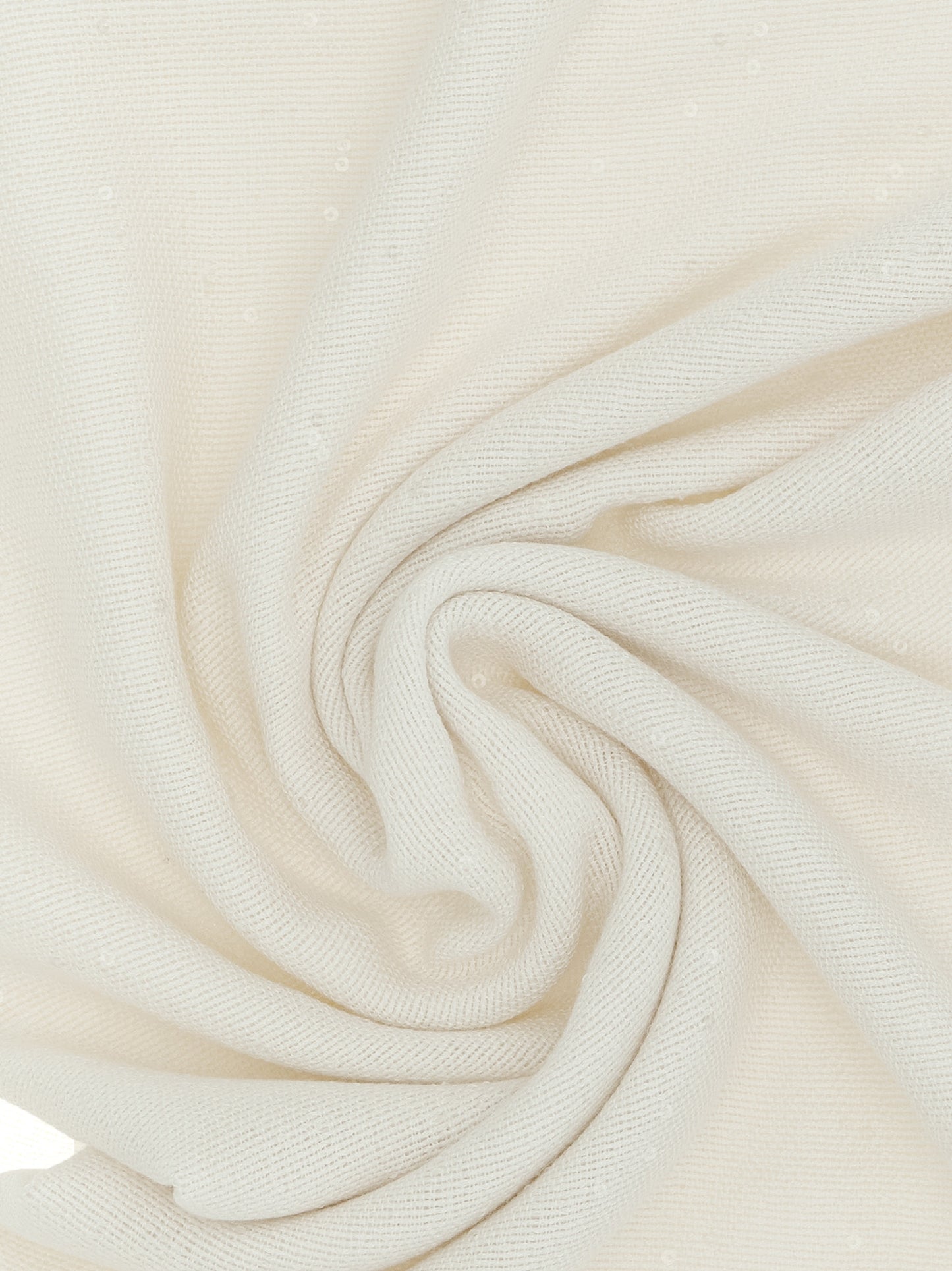 Brunello Cucinelli White Cashmere Scarf