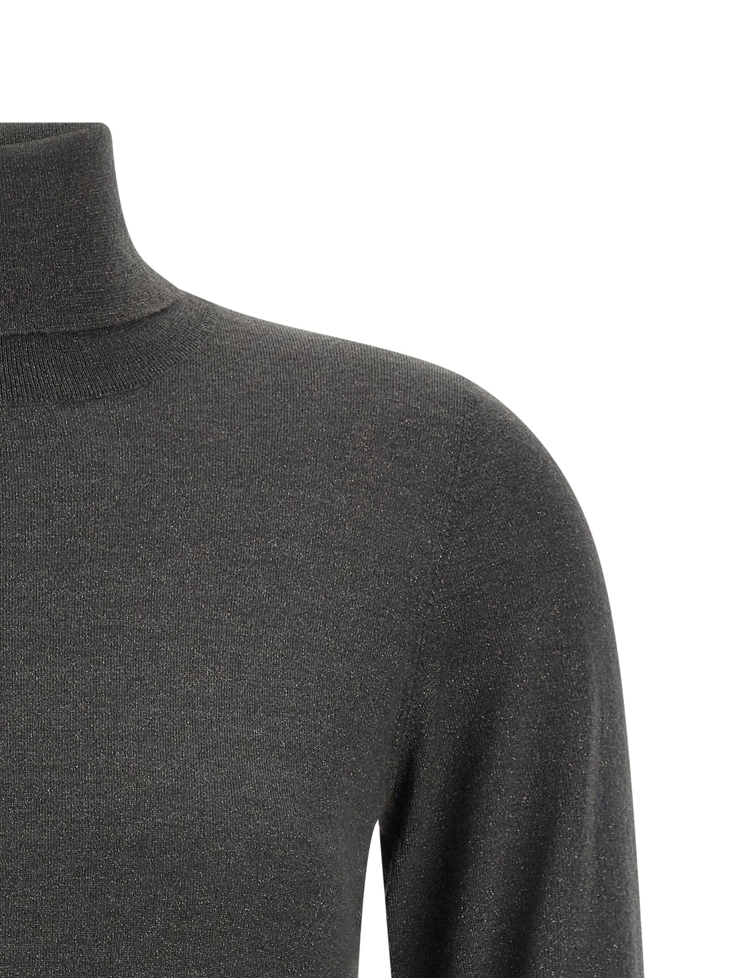 Brunello Cucinelli Gray Cashmere Cardigan