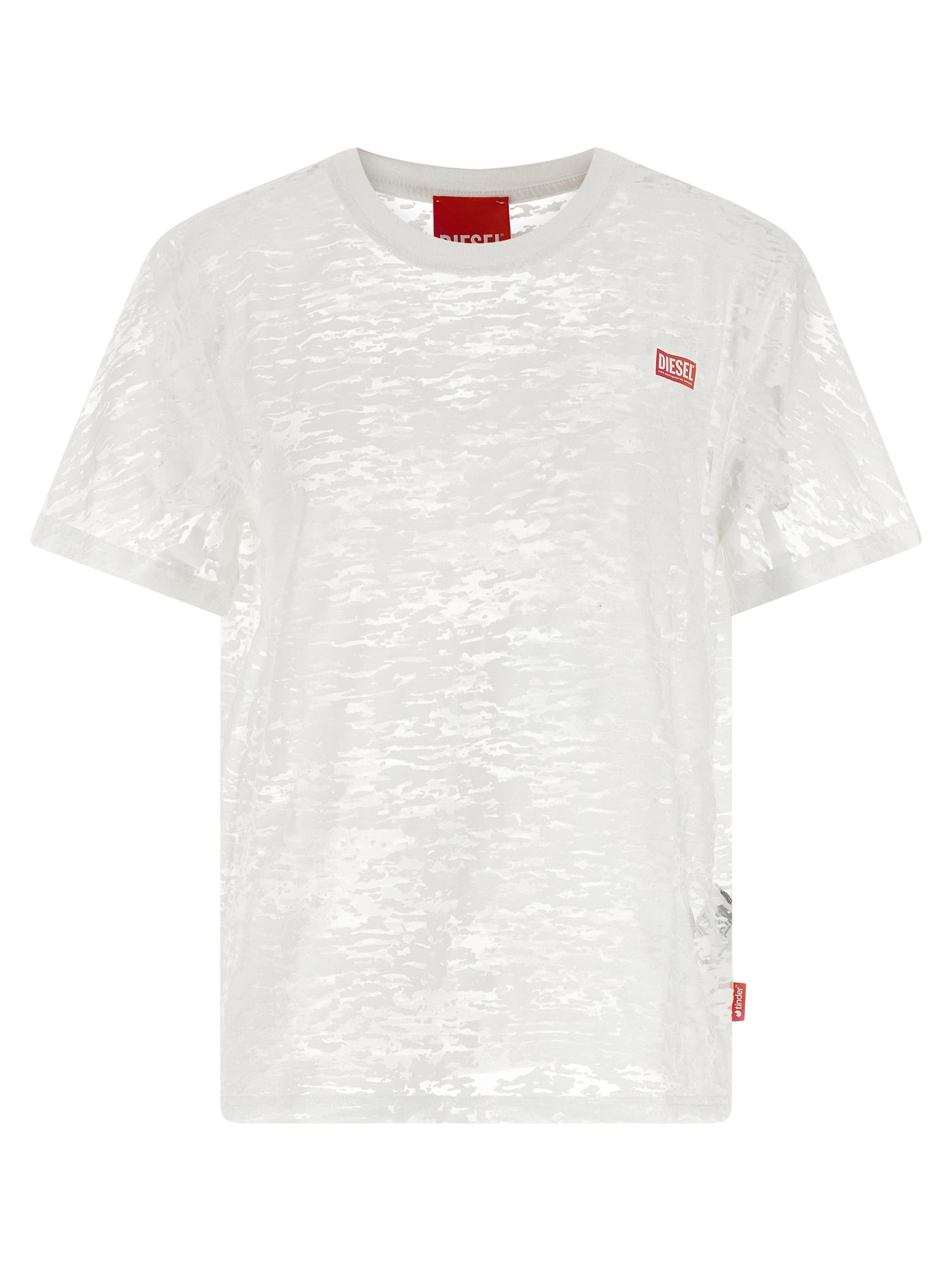 Diesel White Cotton Sportswear