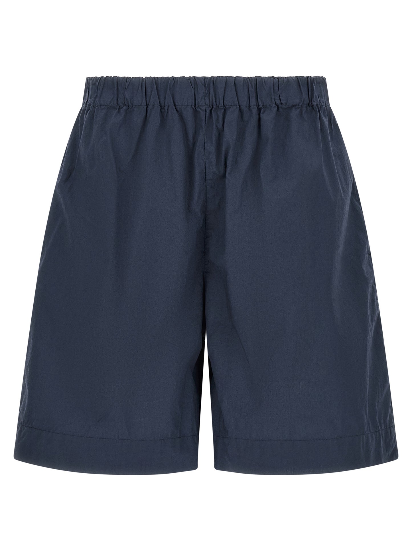 XACUS Blue Cotton Bermuda Shorts
