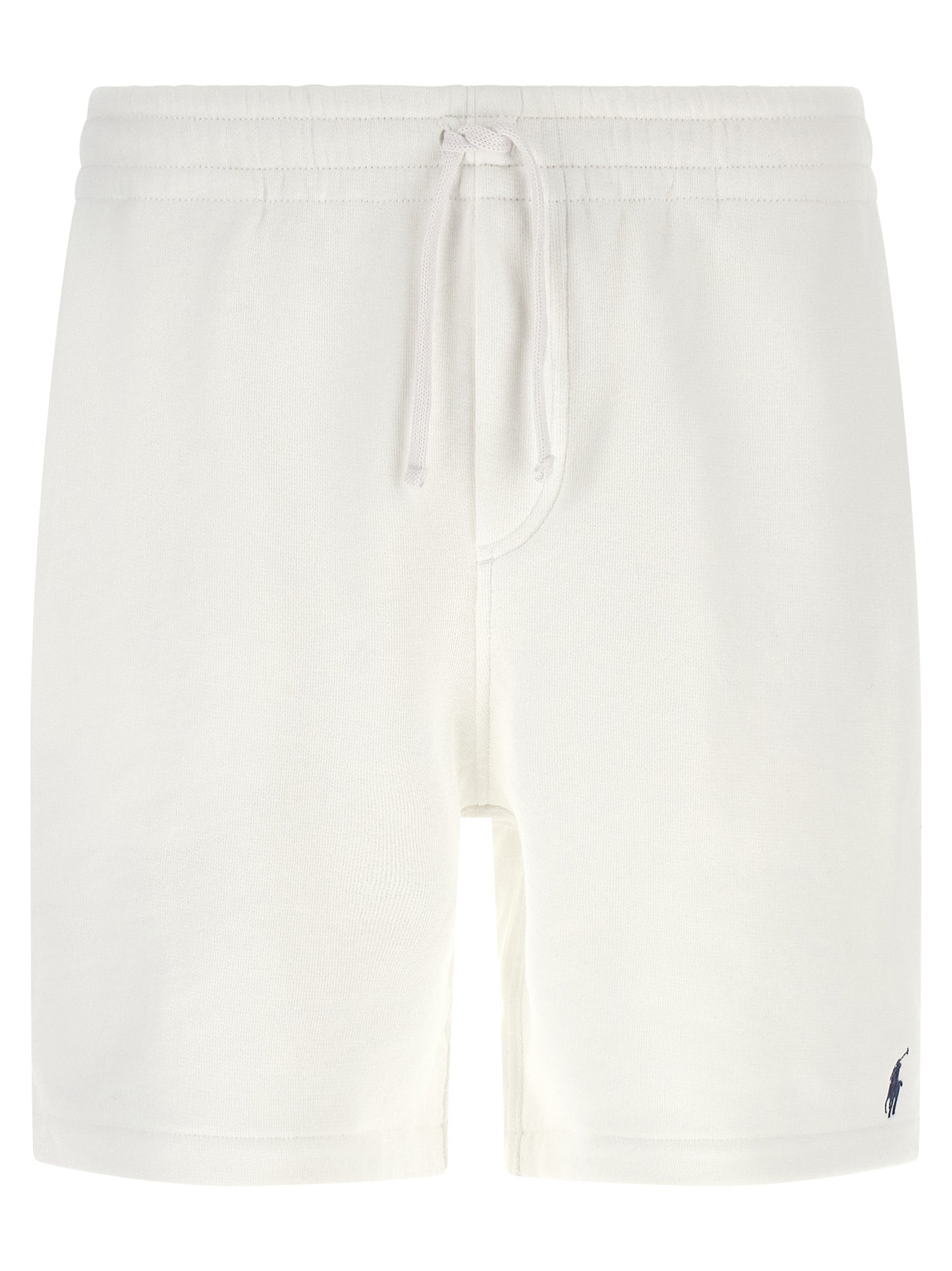 Polo Ralph Lauren White Cotton Bermuda Shorts