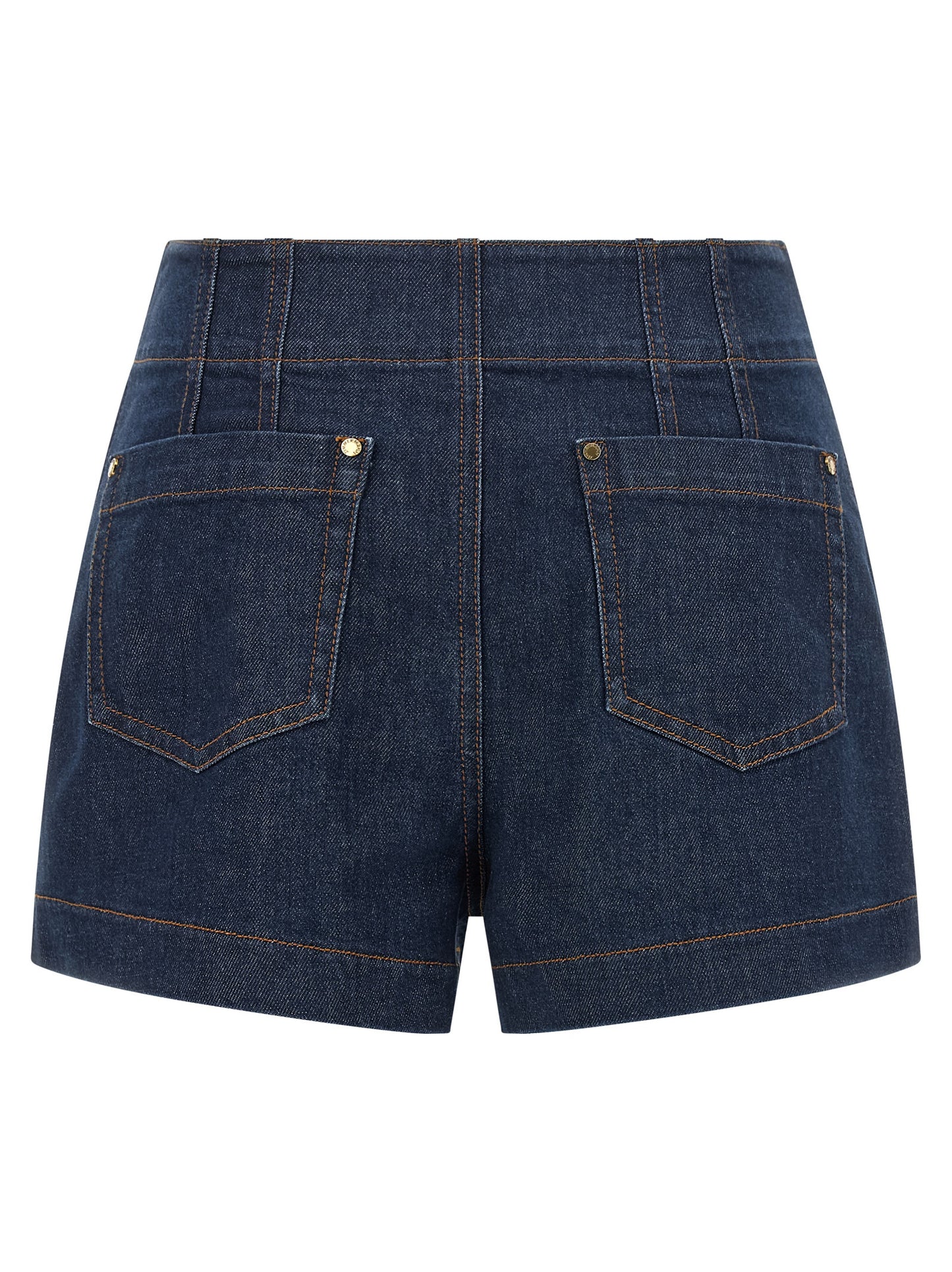 Zimmermann Blue Cotton Bermuda Shorts