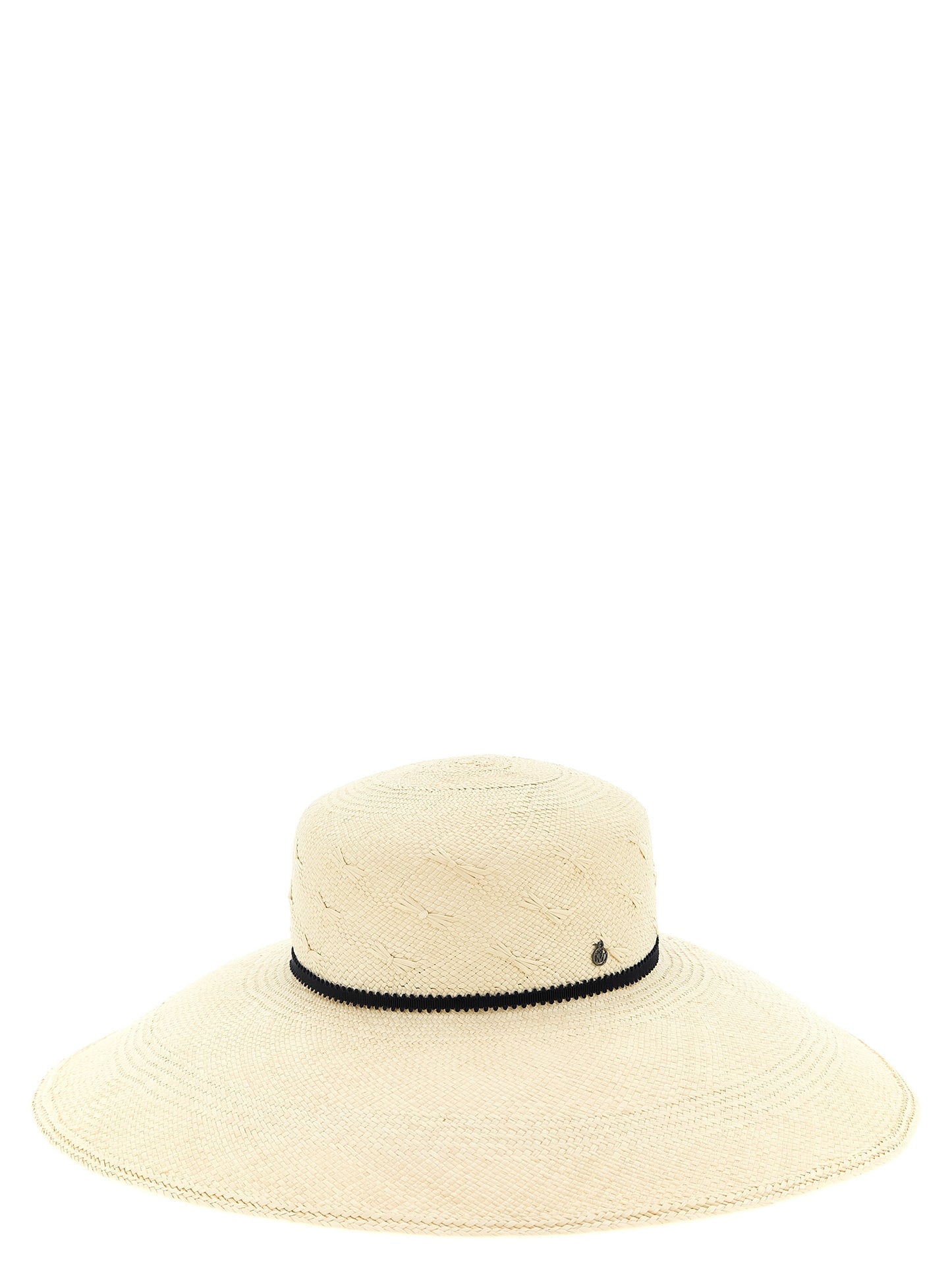 Maison Michel Beige Fabric Sunhat