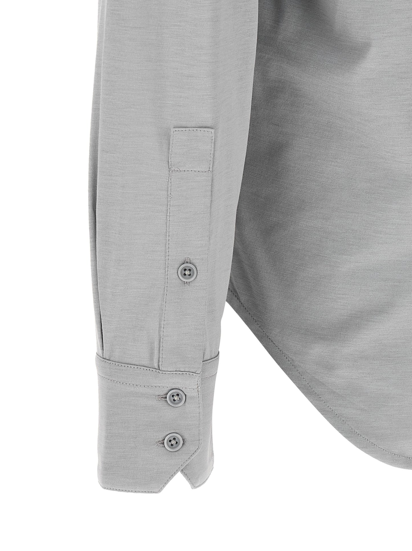 Tom Ford Gray Silk Blouse