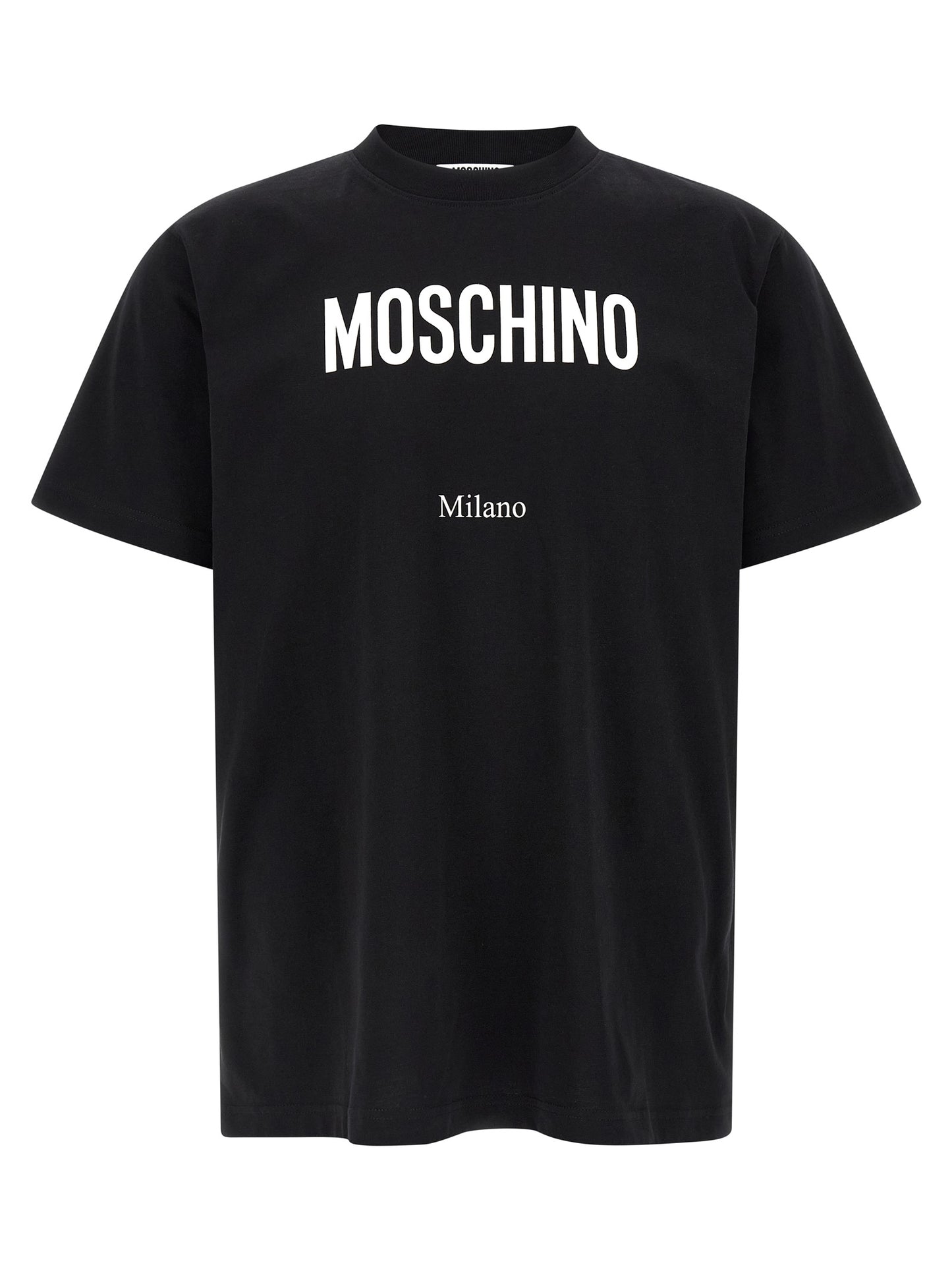 Moschino Bicolor Cotton T-Shirt
