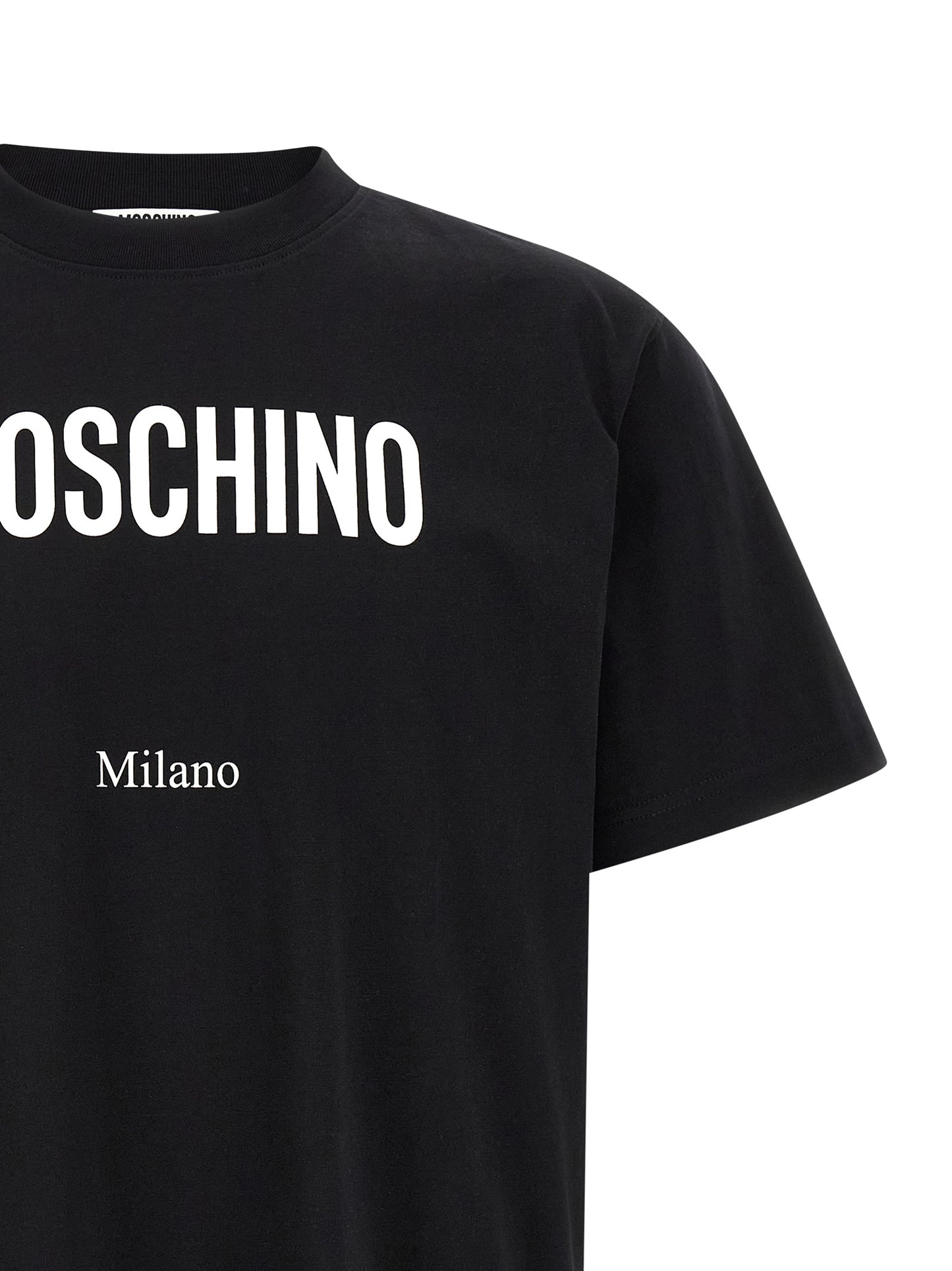 Moschino Bicolor Cotton T-Shirt