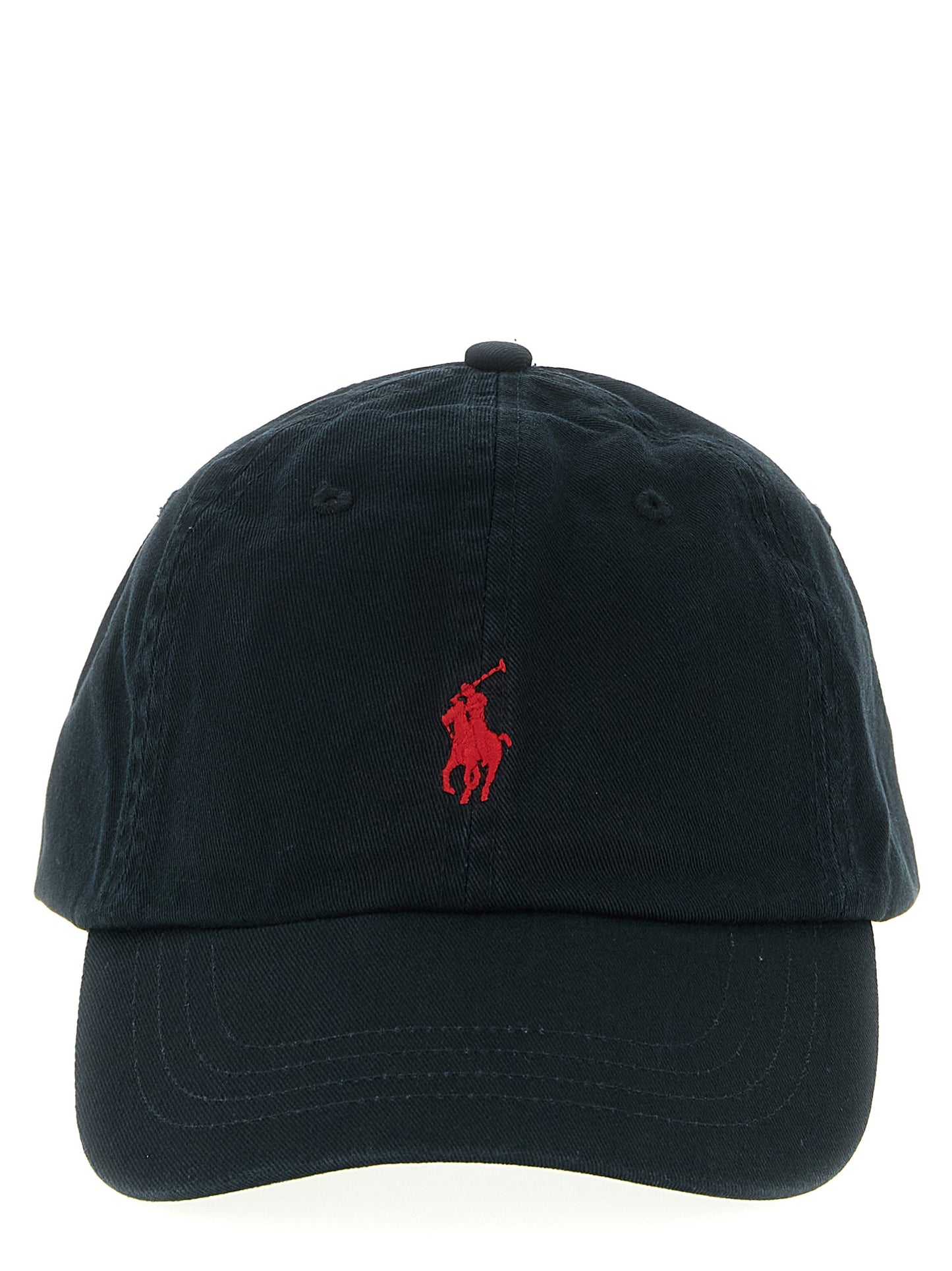Polo Ralph Lauren Black Cotton Cap (Baseball Hat)