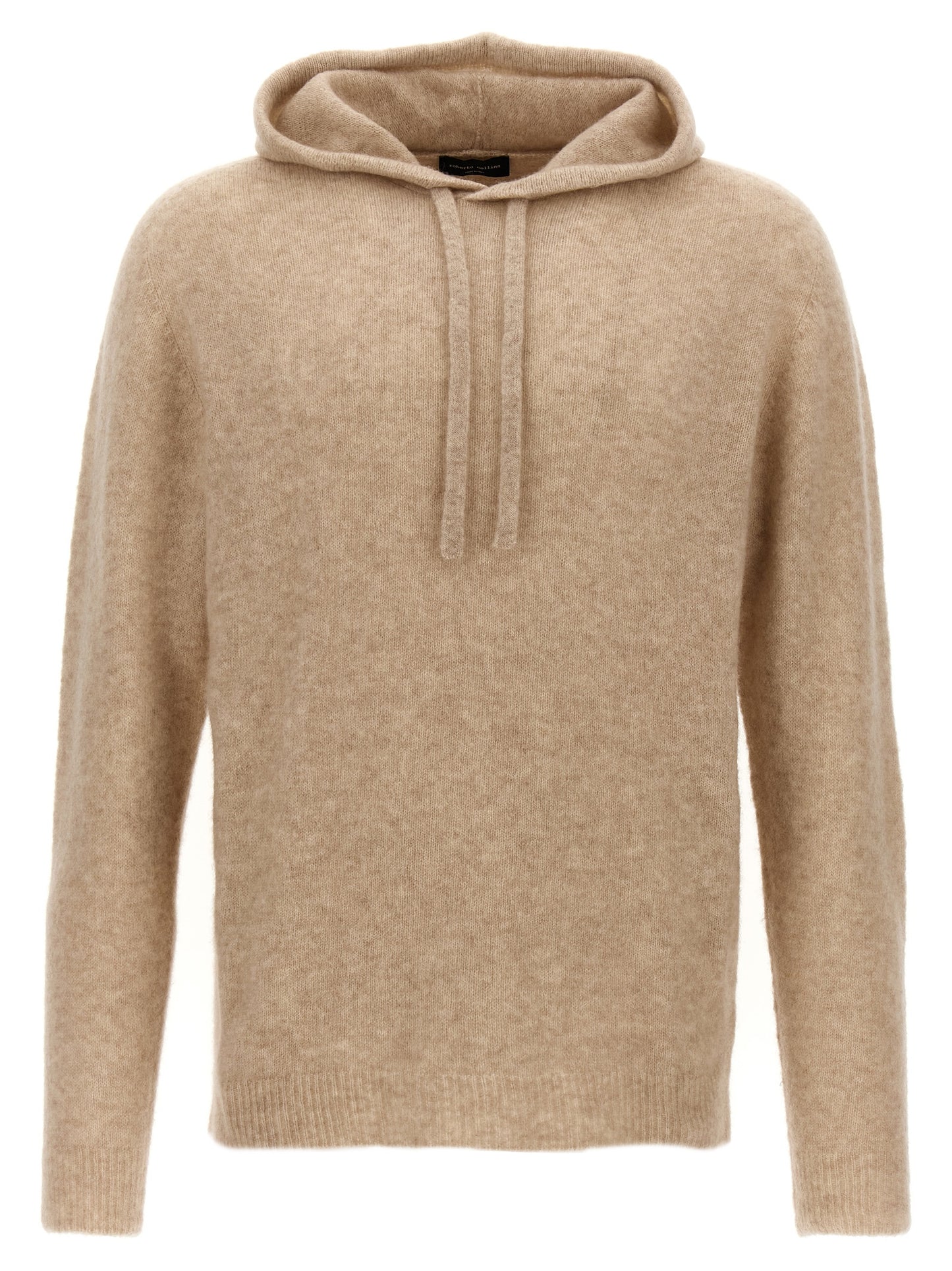 Roberto Collina Beige Cashmere Cardigan