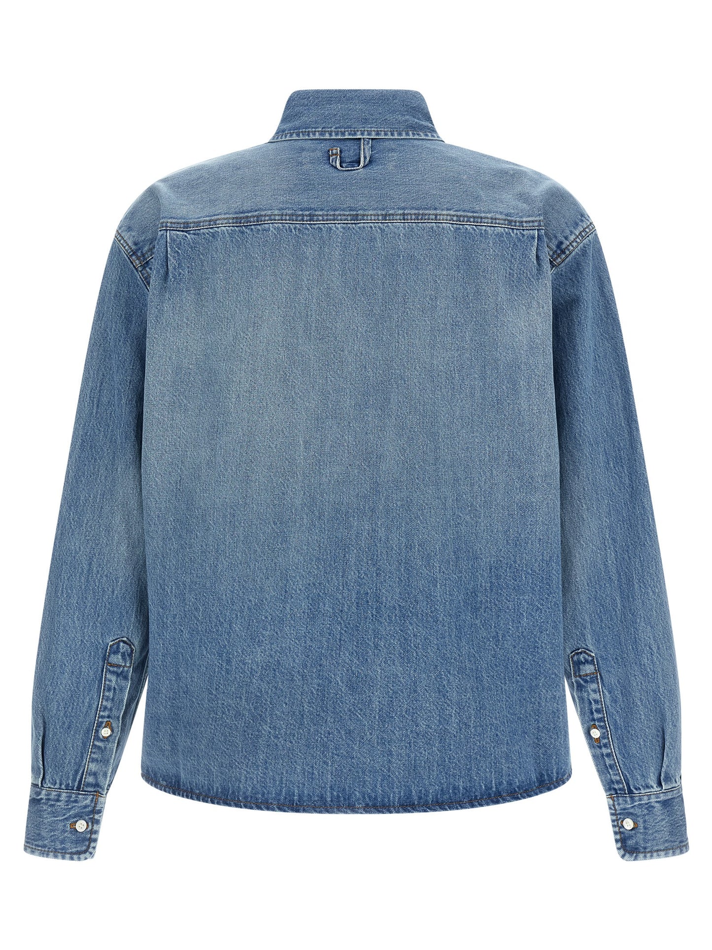 Jacquemus Blue Cotton Blouse