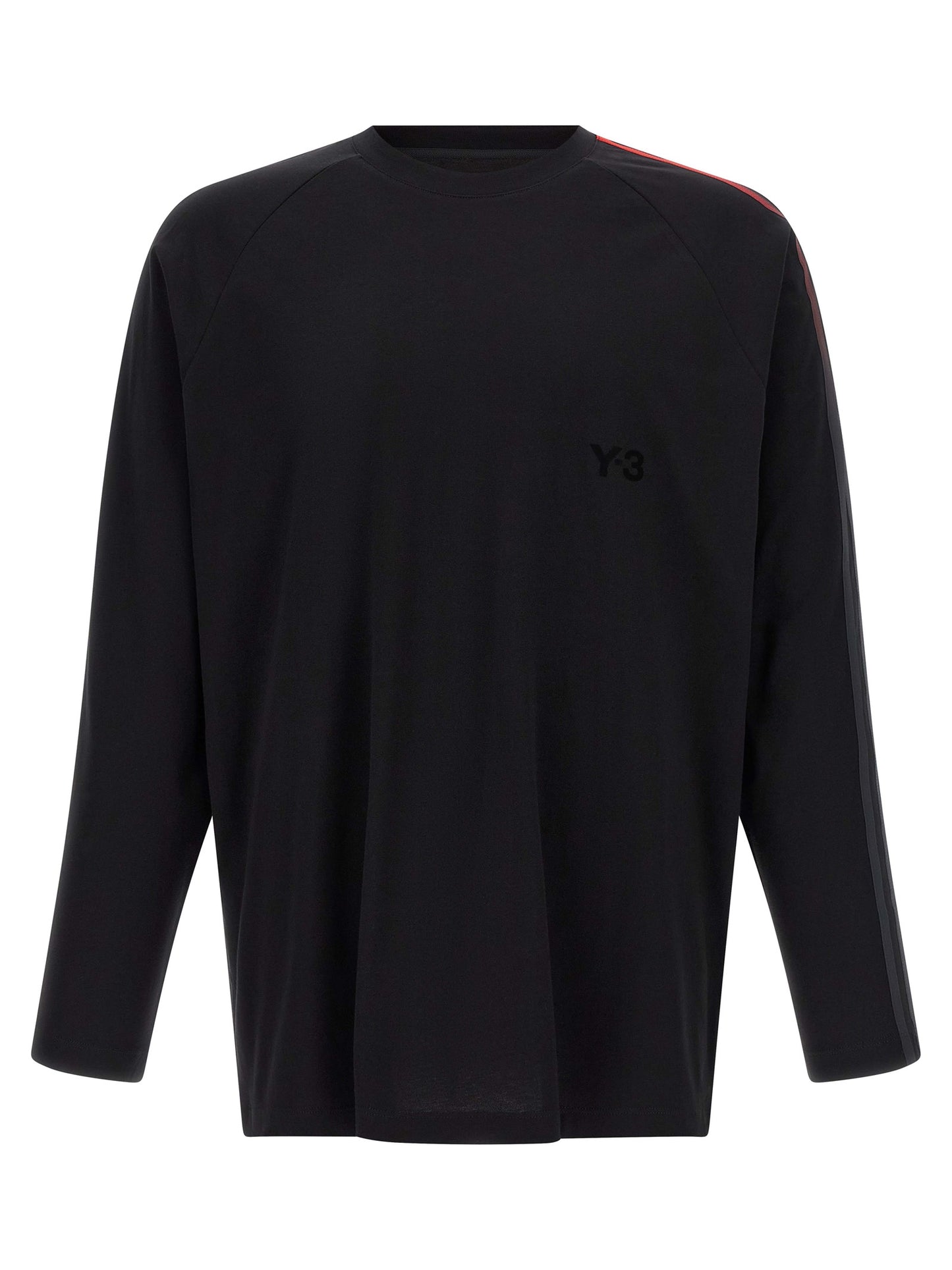 Y-3 Black Cotton T-Shirt