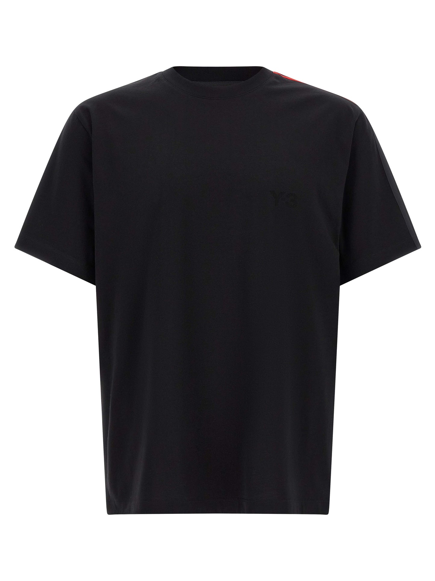 Y-3 Black Cotton T-Shirt