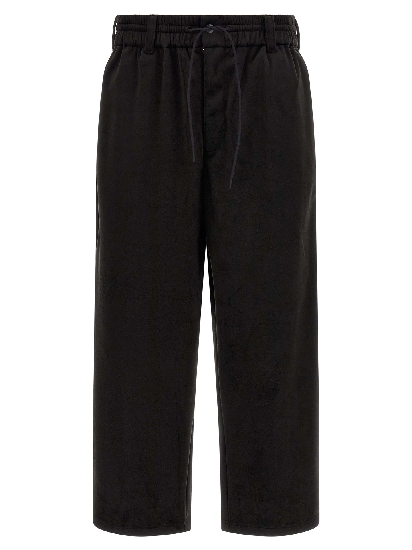 Y-3 Black Recycled Polyester Joggers (Workout Pants)