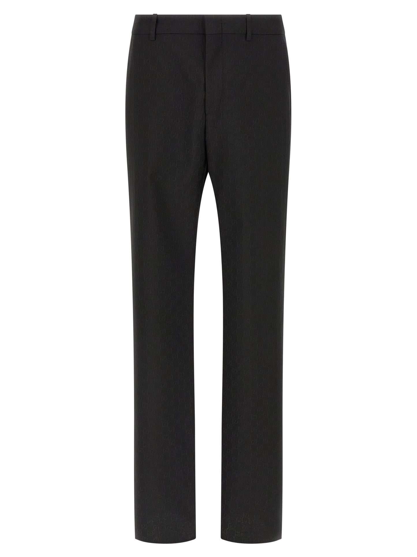 Gucci Black Polyester Dress Pants