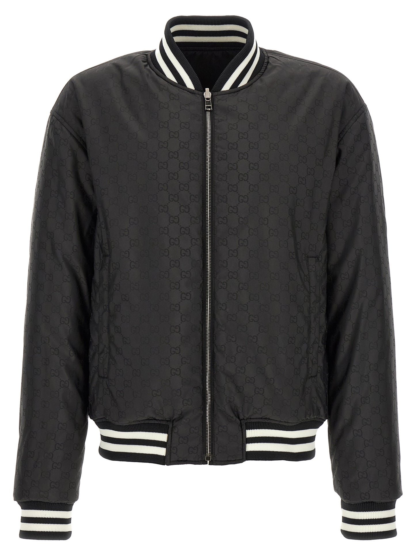 Gucci Bicolor Polyester Bomber