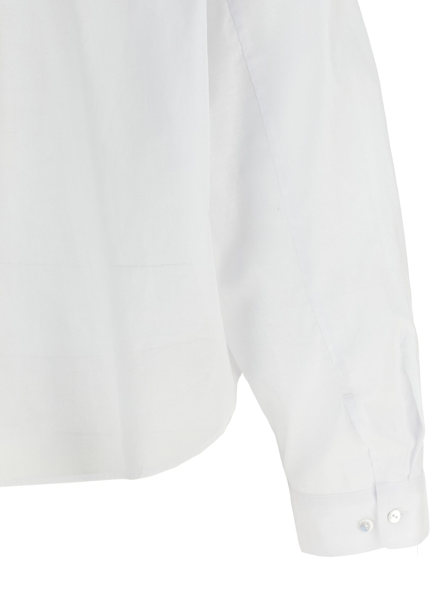 XACUS White Cotton Blouse