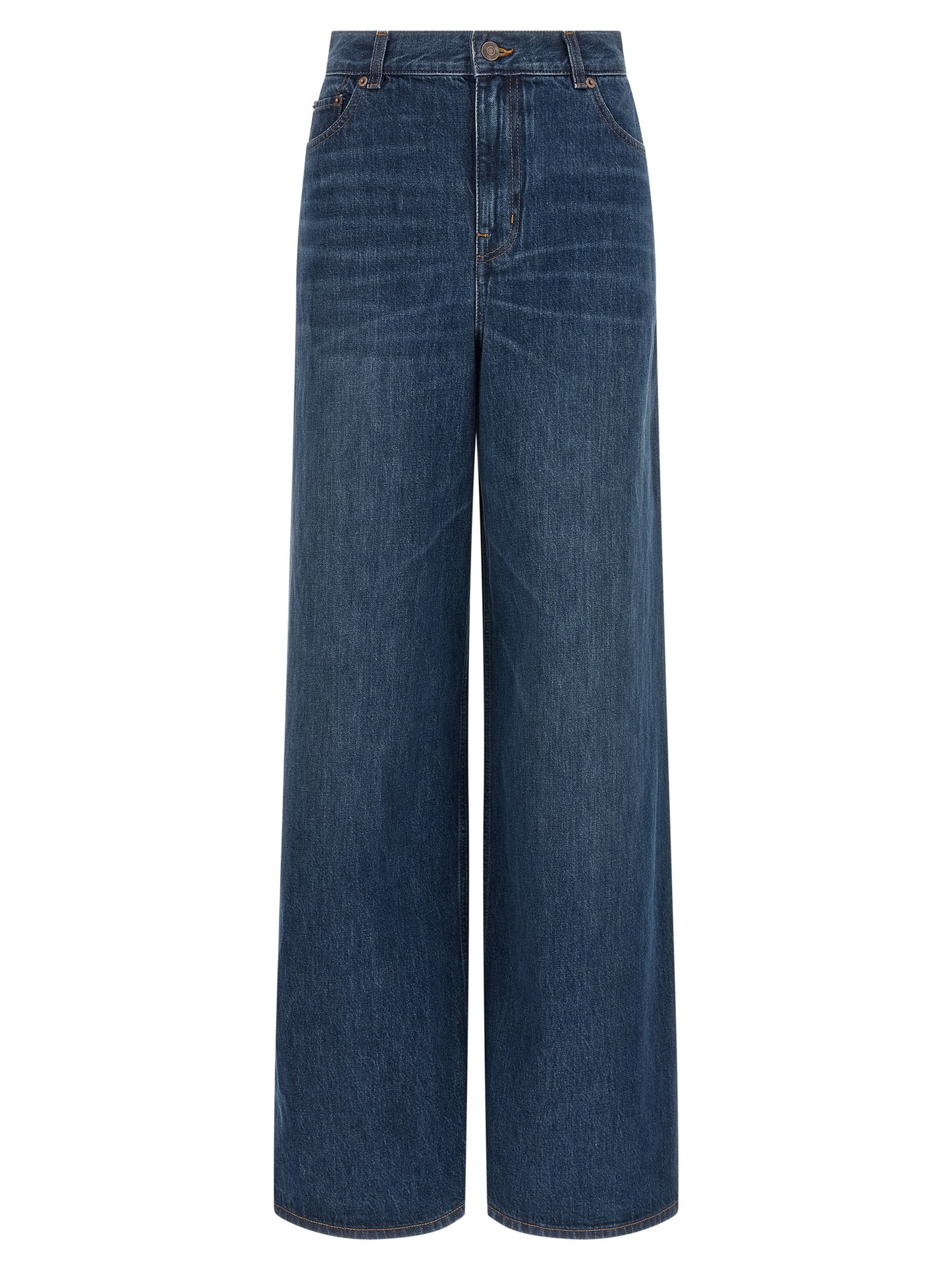 Chloé Blue Cotton Jeans Denim