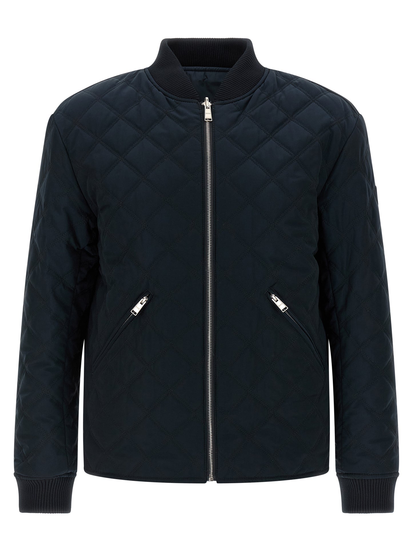 Hugo Boss Blue Polyester Bomber