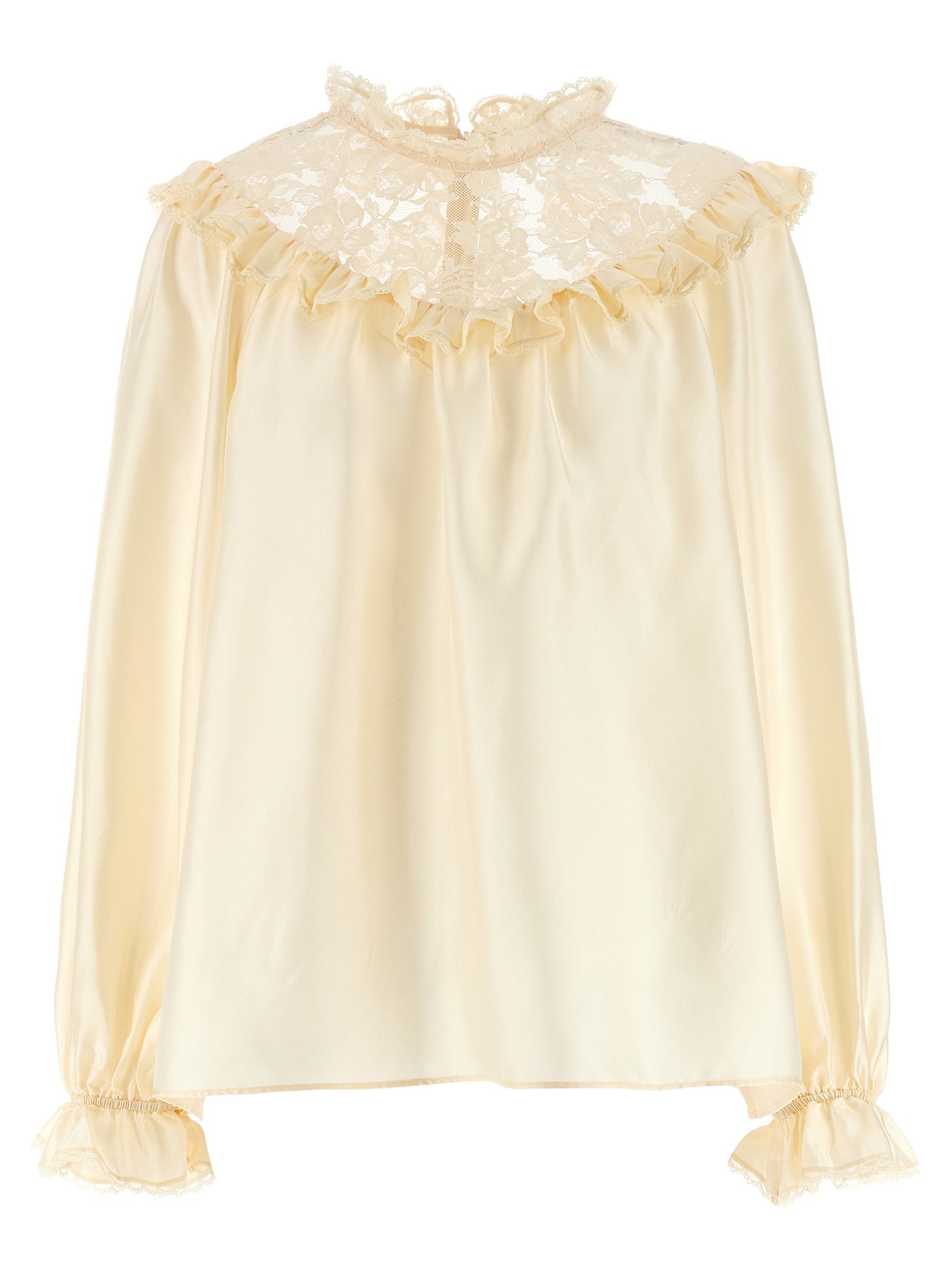 Zimmermann Beige Silk Blouse