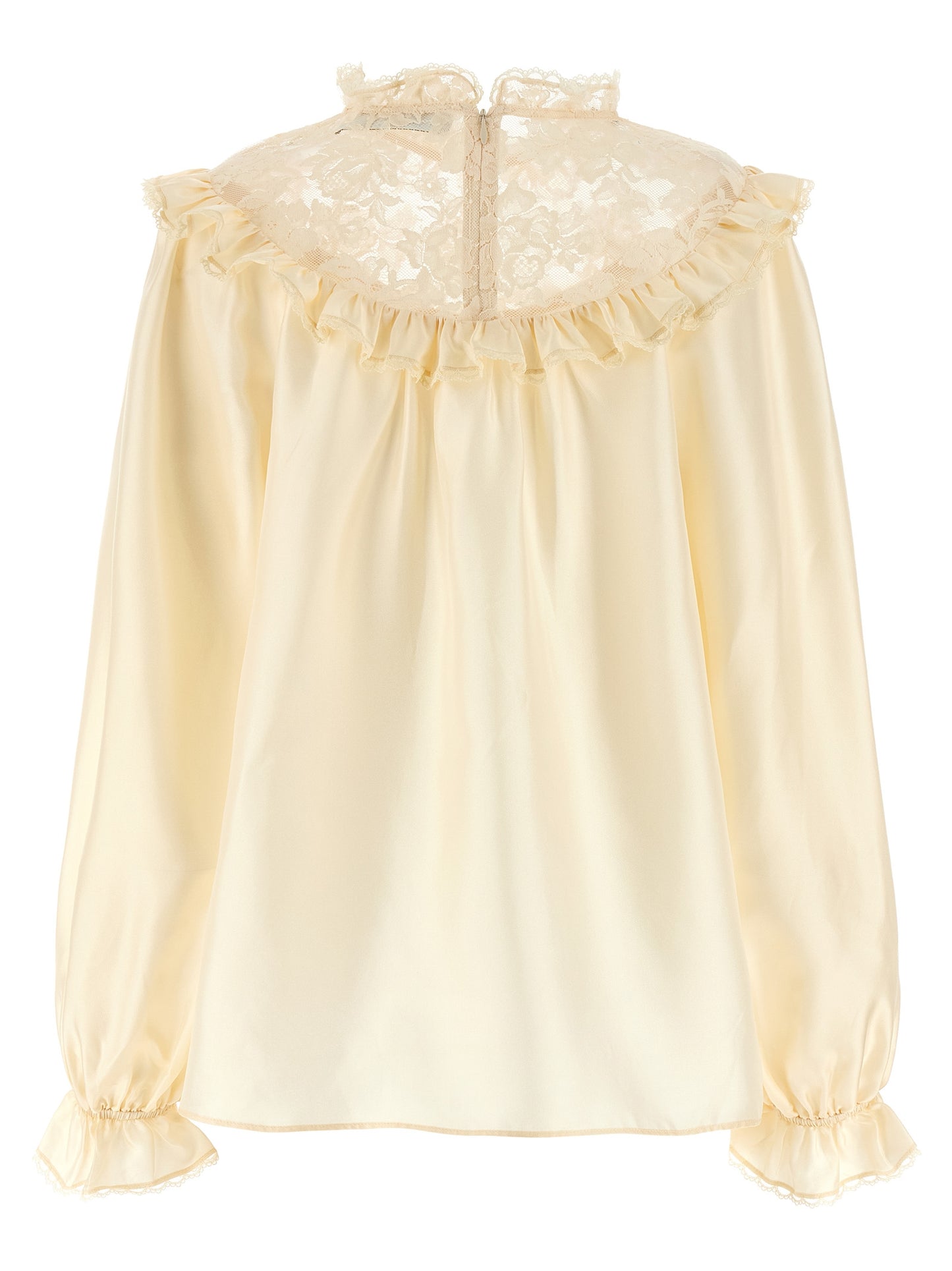 Zimmermann Beige Silk Blouse