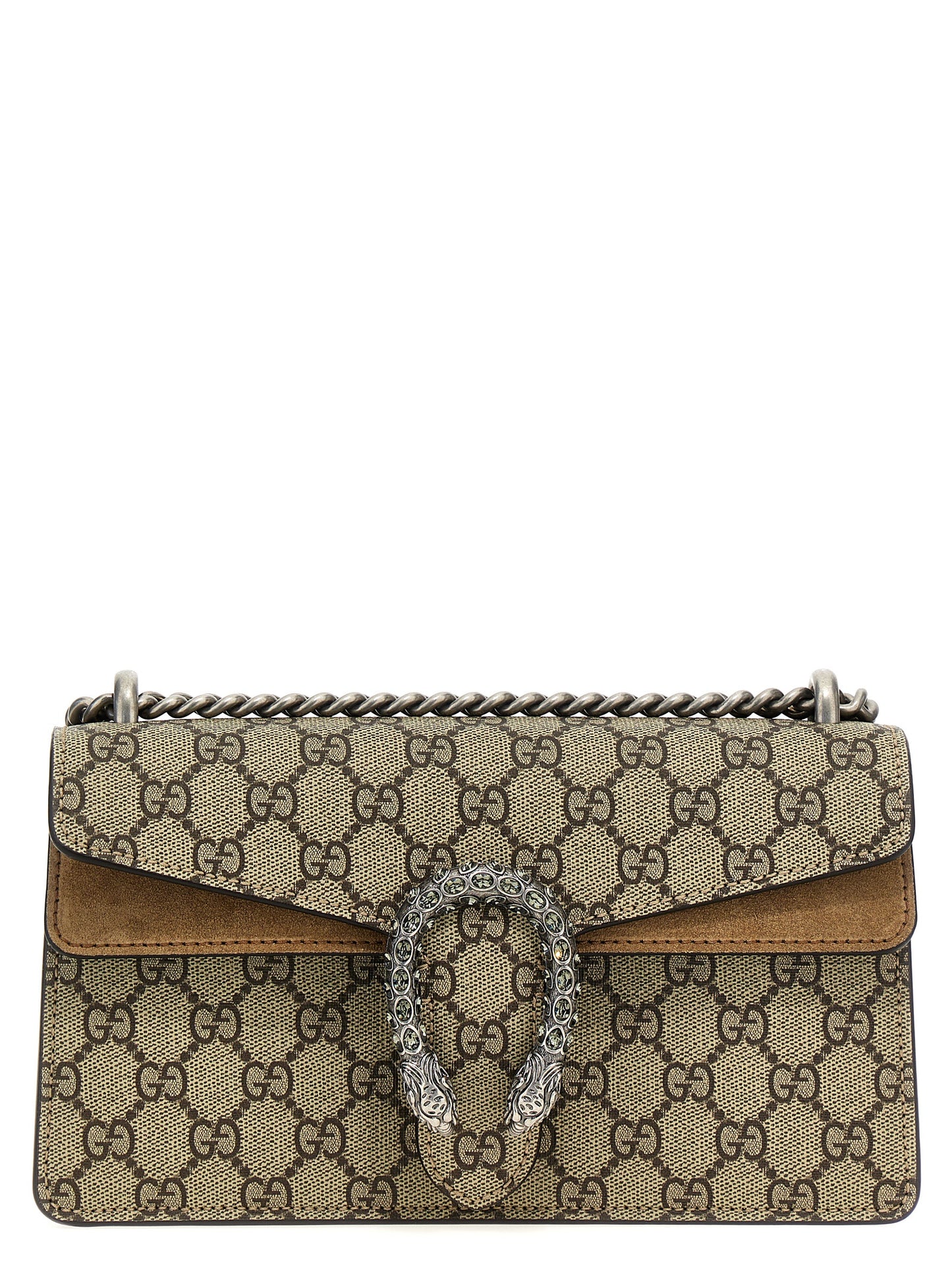 Gucci Beige Calfskin Shoulder Bag