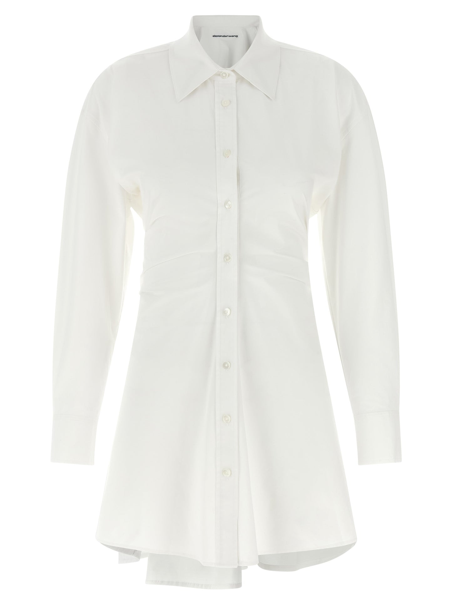 Alexander Wang White Cotton Short Dress