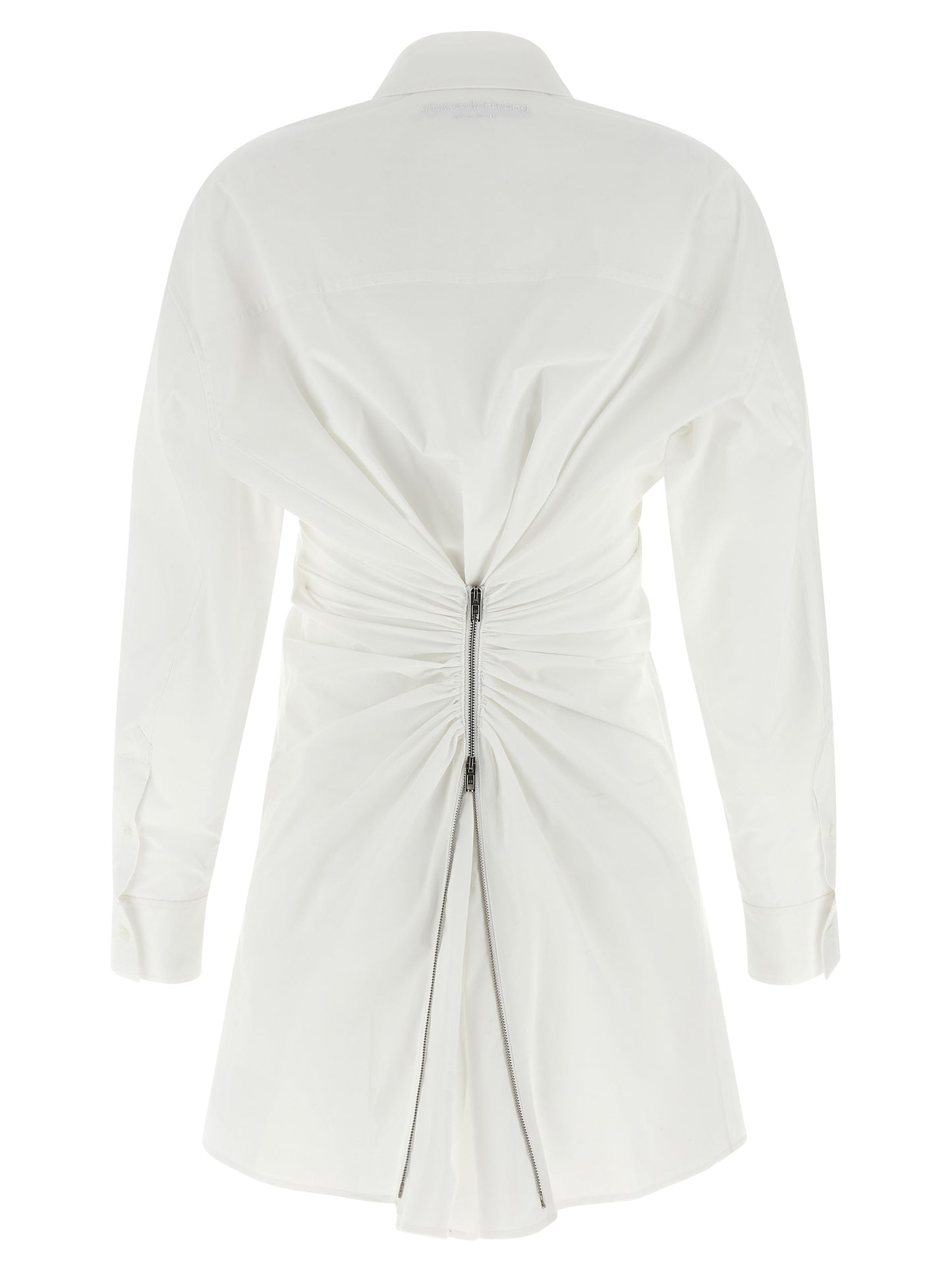 Alexander Wang White Cotton Short Dress