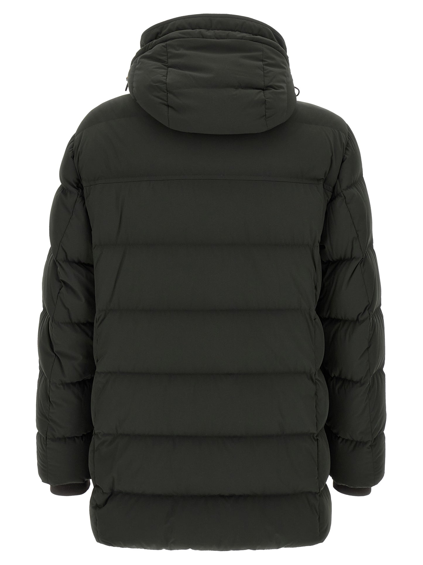 MooRER Bicolor Wool Full-Length Jacket
