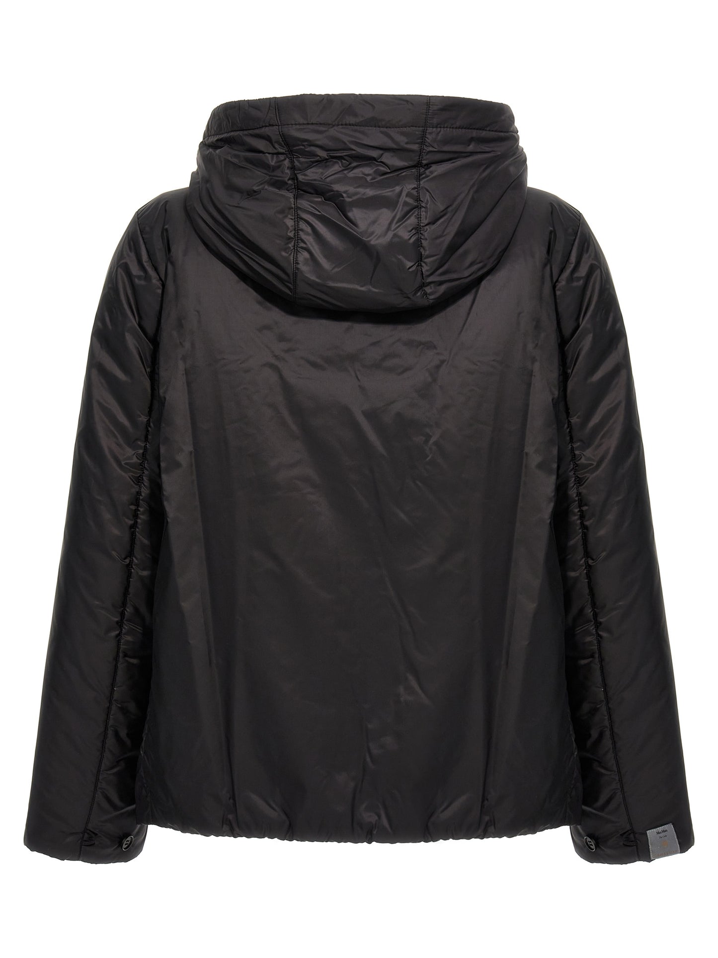 Max Mara Black Polyester Shell Jacket