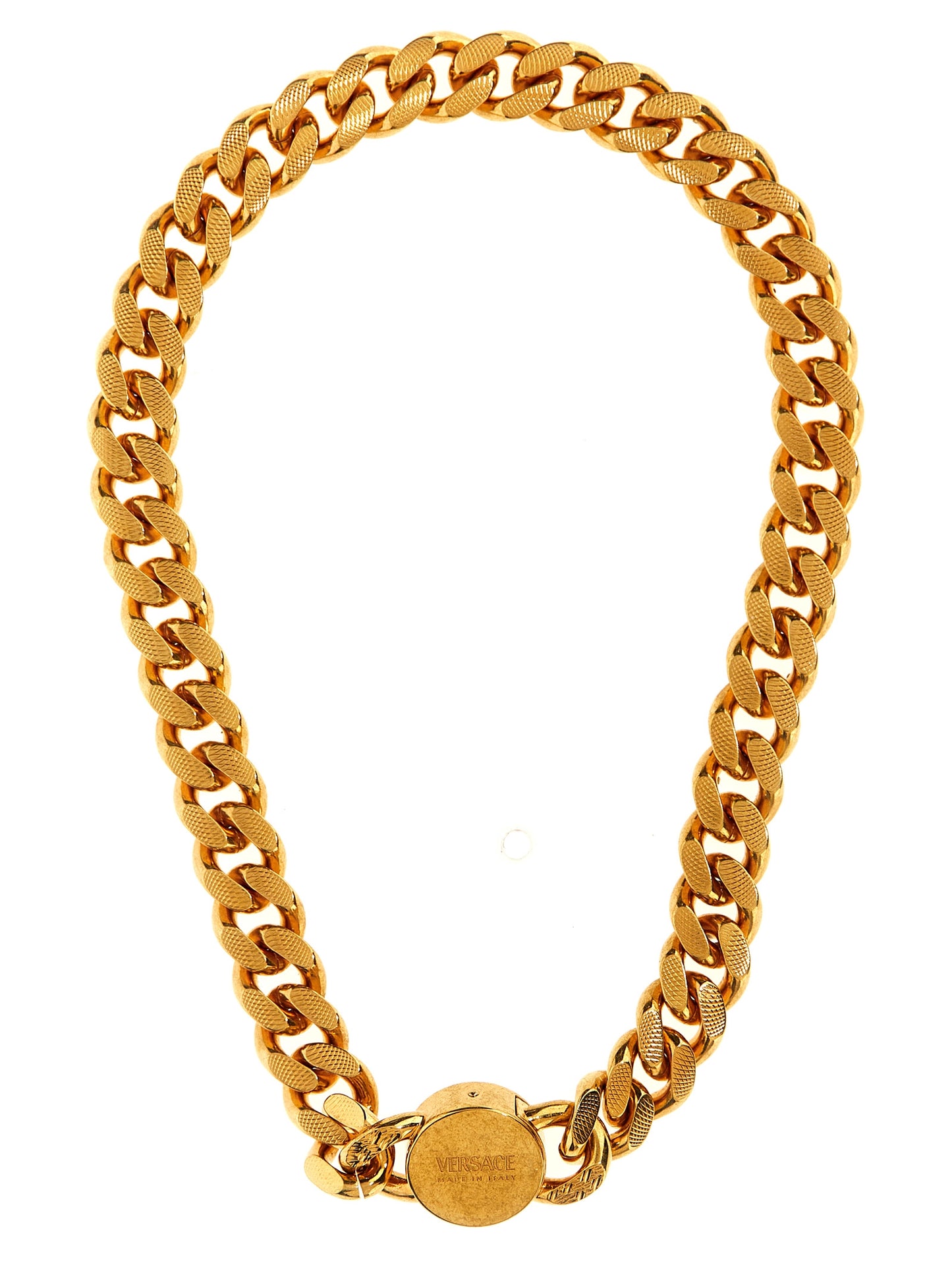 Versace Gold Metal Necklace