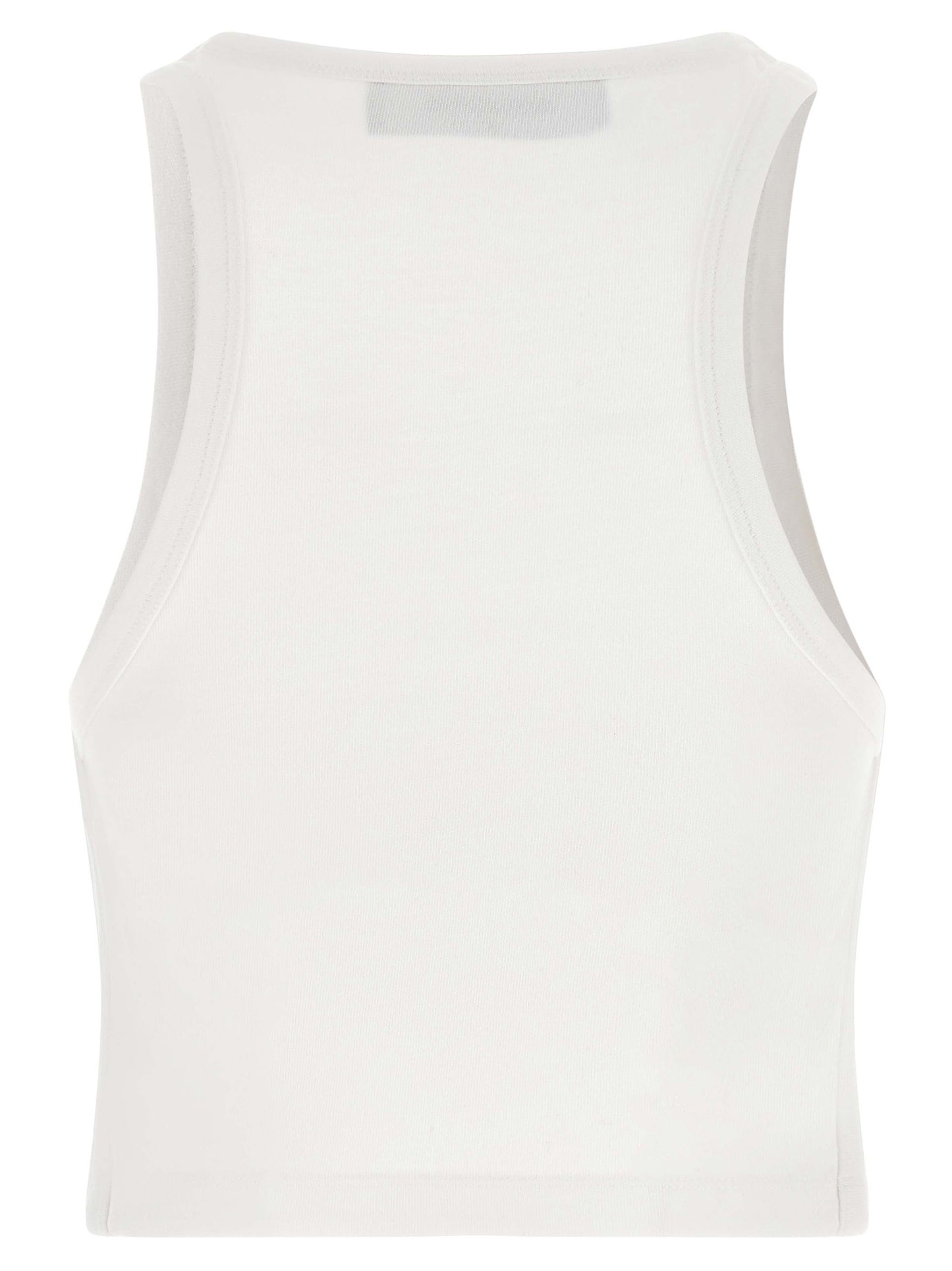 Dsquared² White Cotton Tank Tops