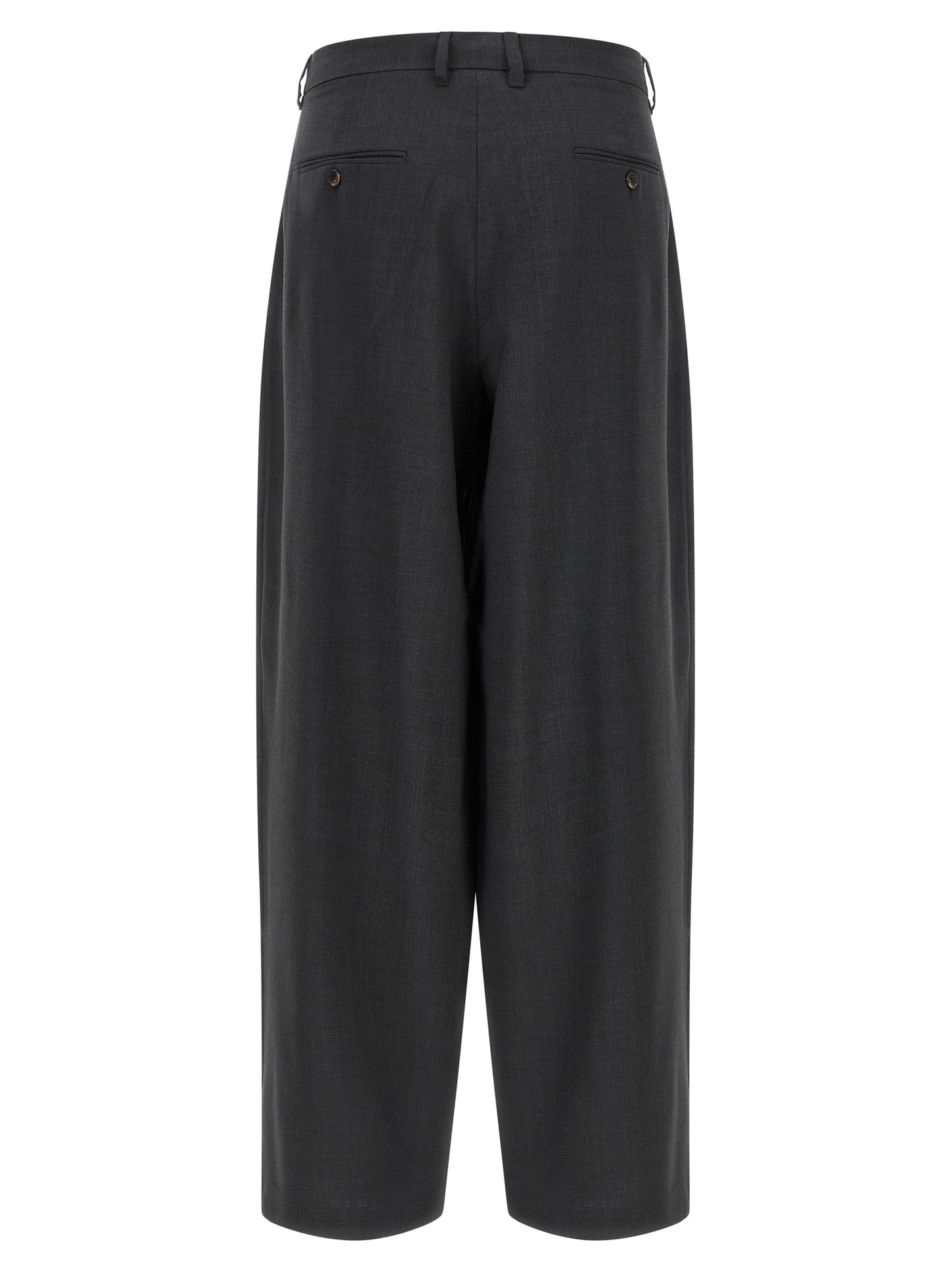 'S Max Mara Gray Wool Dress Pants