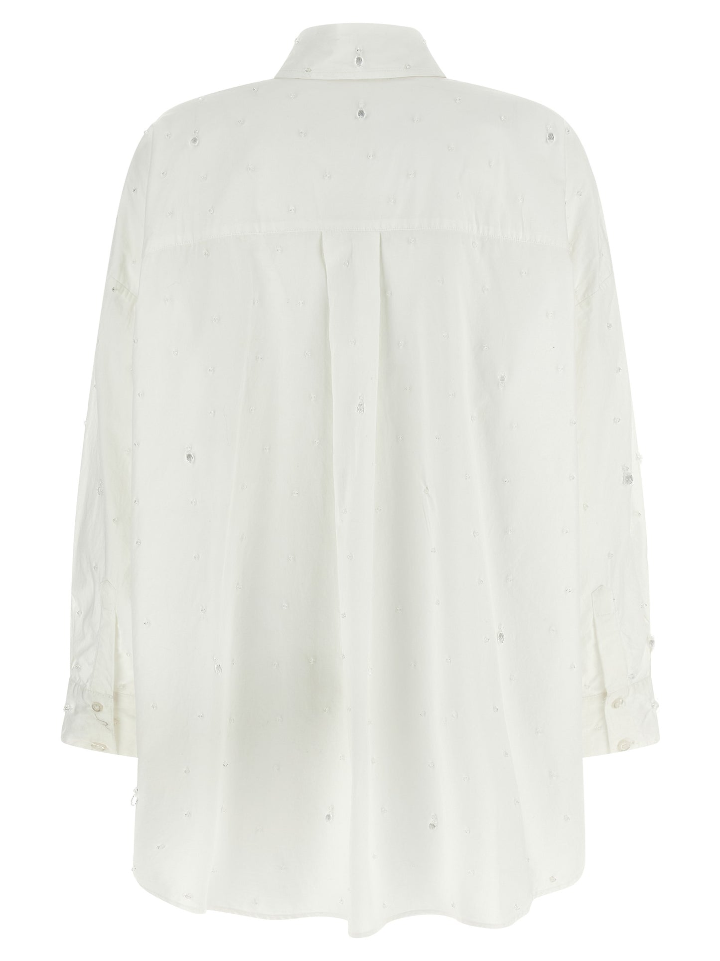 Giuseppe Di Morabito White Cotton Blouse