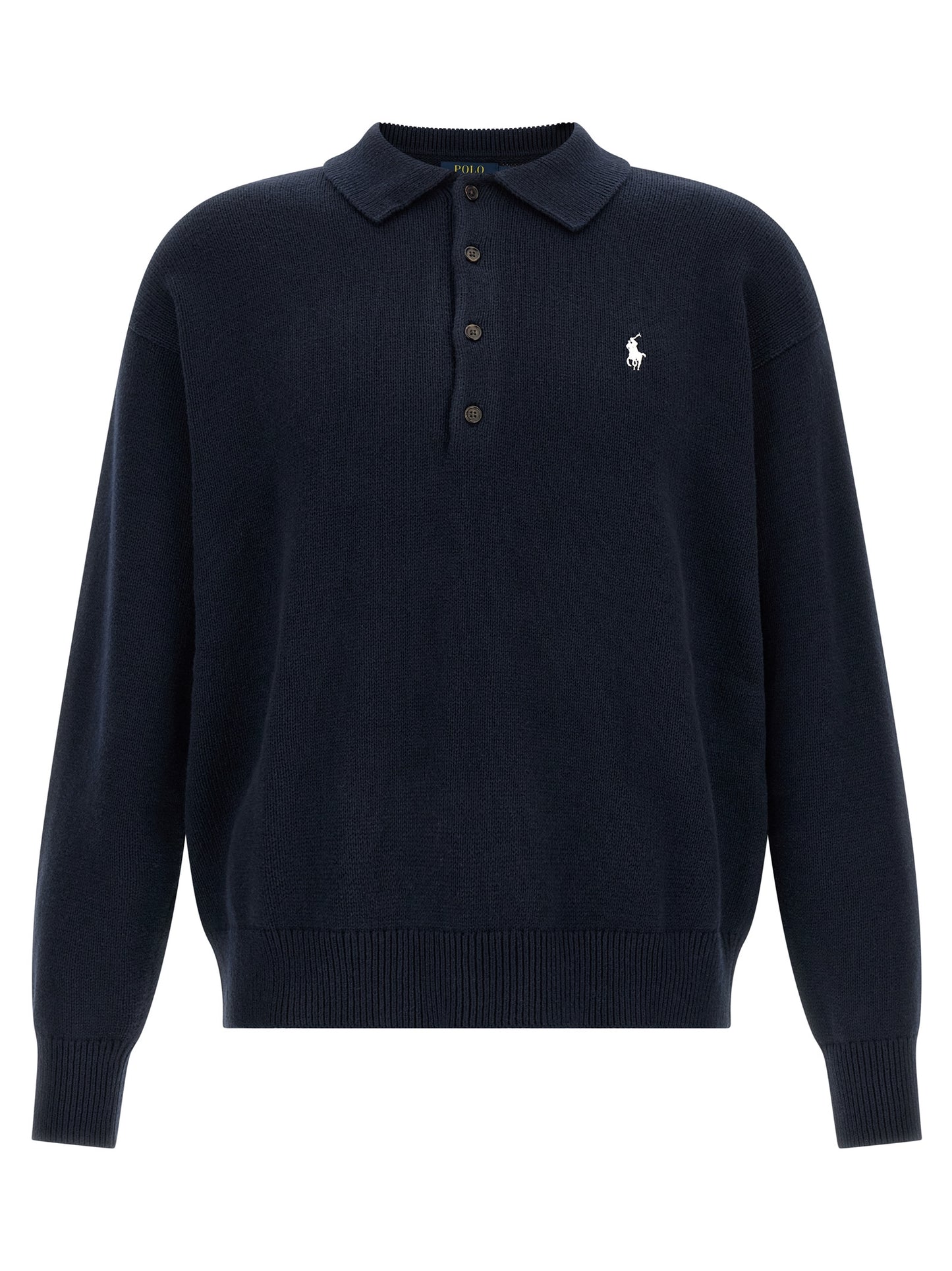 Polo Ralph Lauren Blue Cotton Cardigan