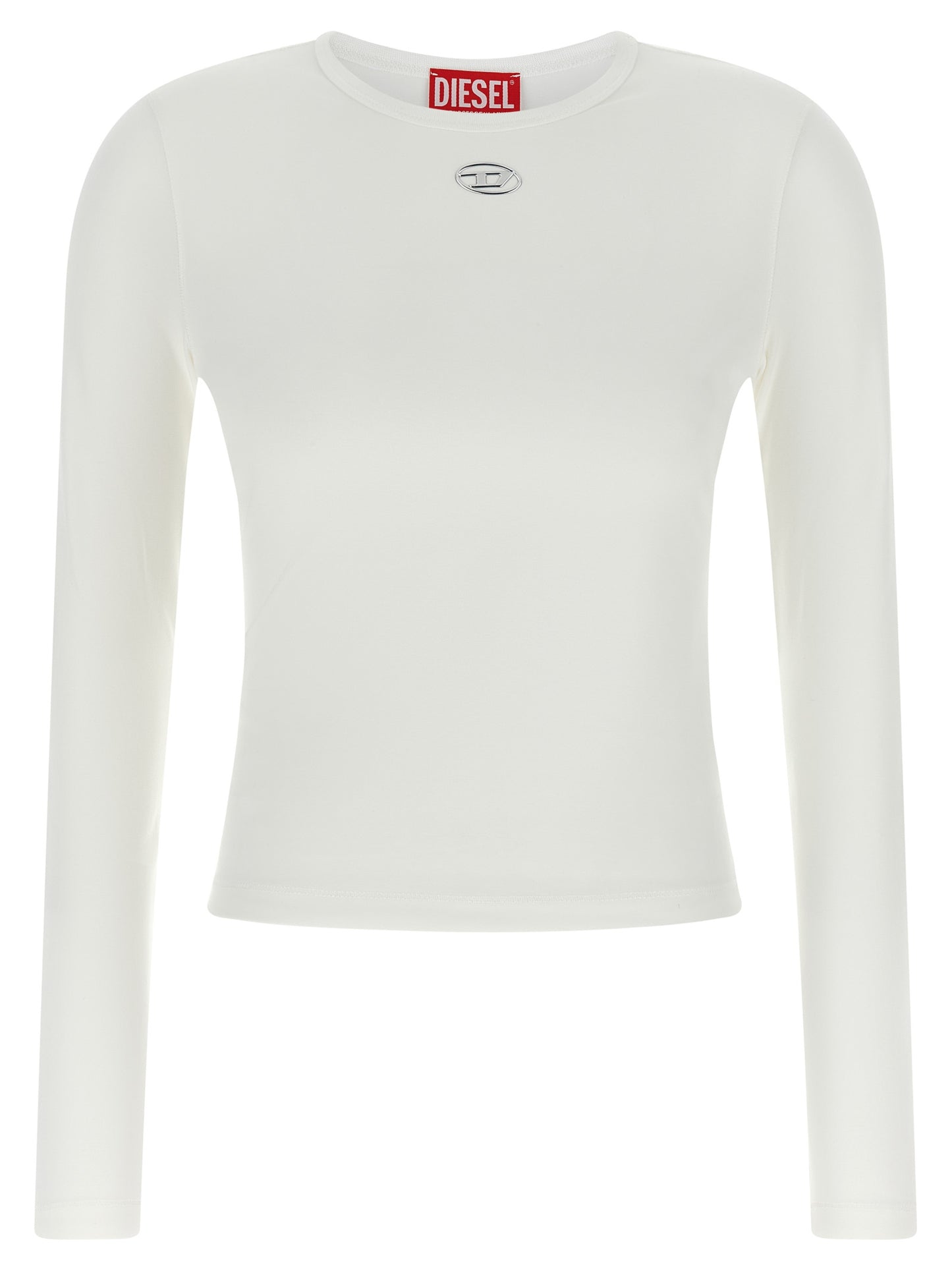 Diesel White Cotton Sportswear
