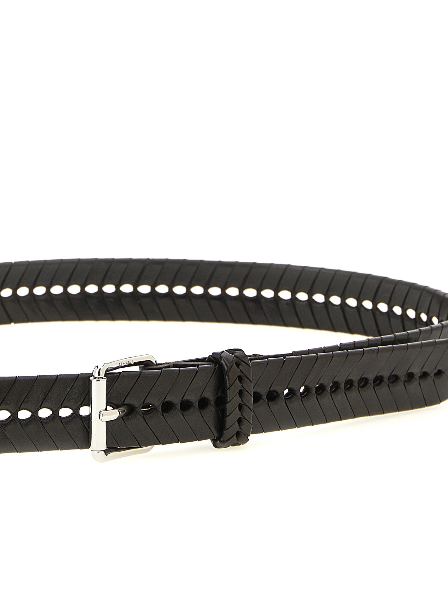 Lemaire Brown Calfskin Belt