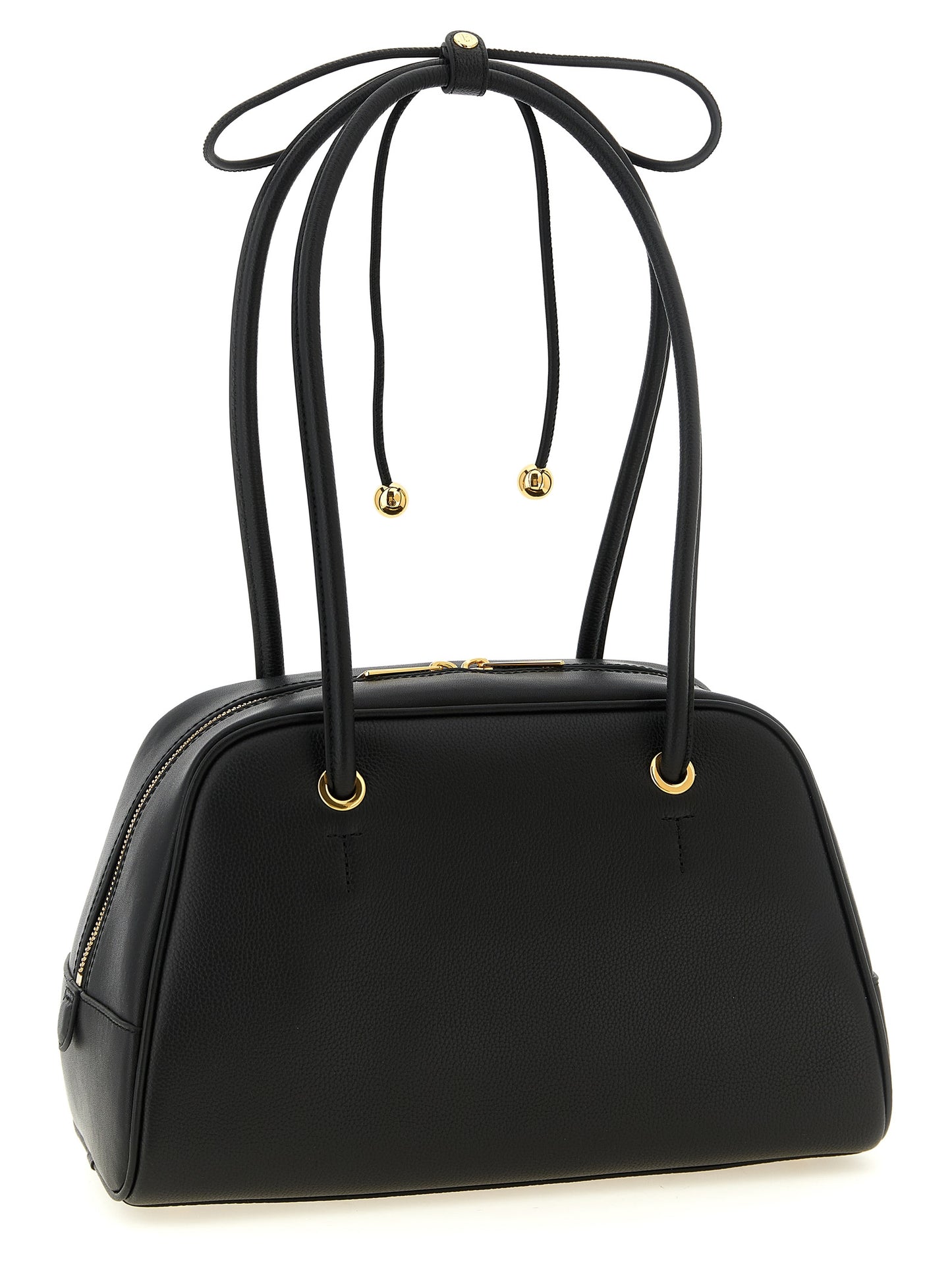 Furla Black Calfskin Handbag