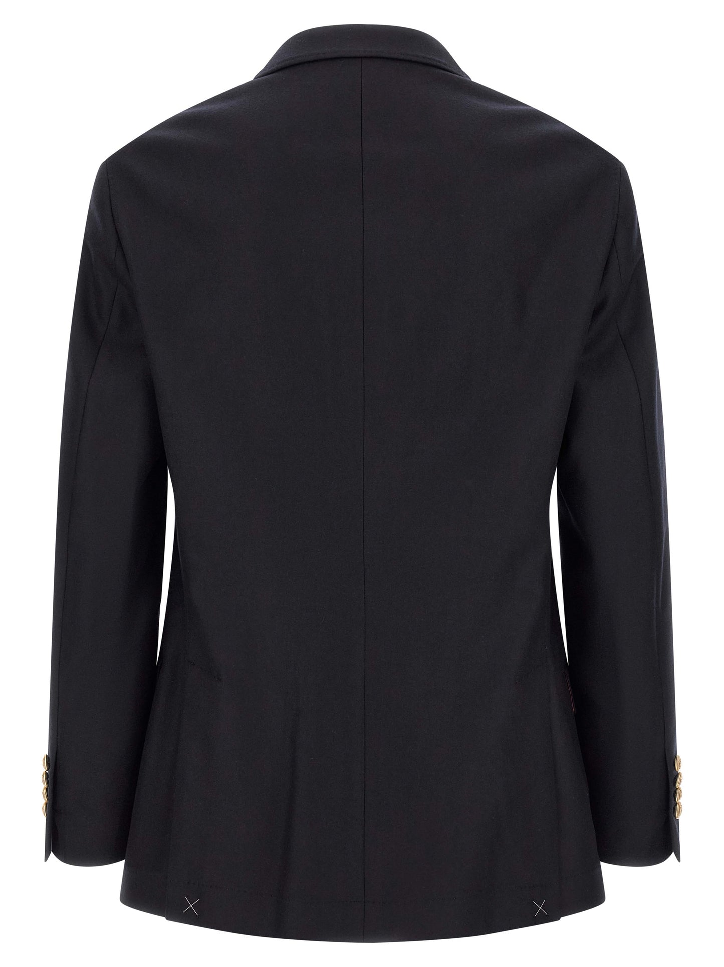 Brunello Cucinelli Blue Virgin Wool Blazer