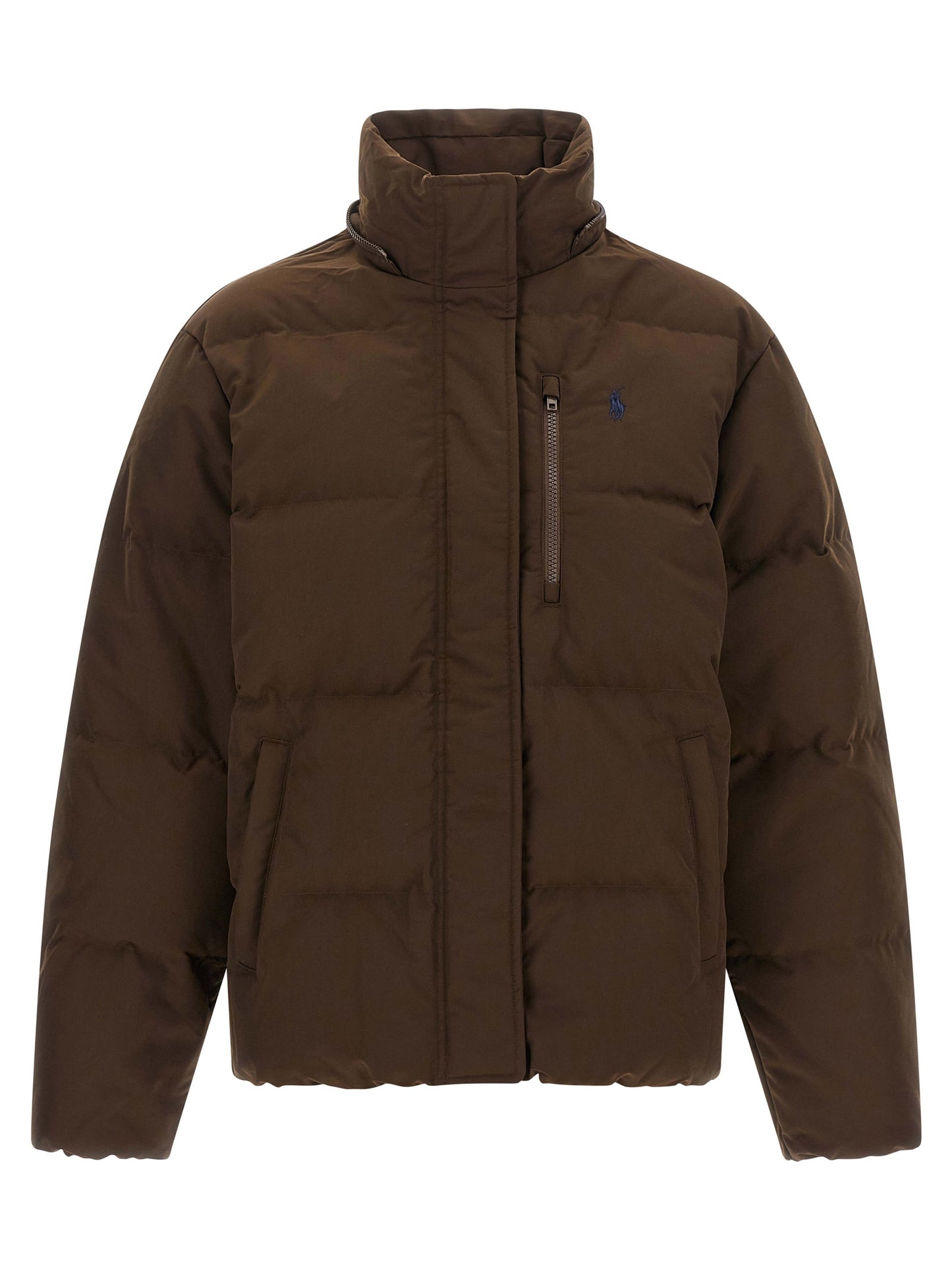 Polo Ralph Lauren Brown Polyester Full-Length Jacket