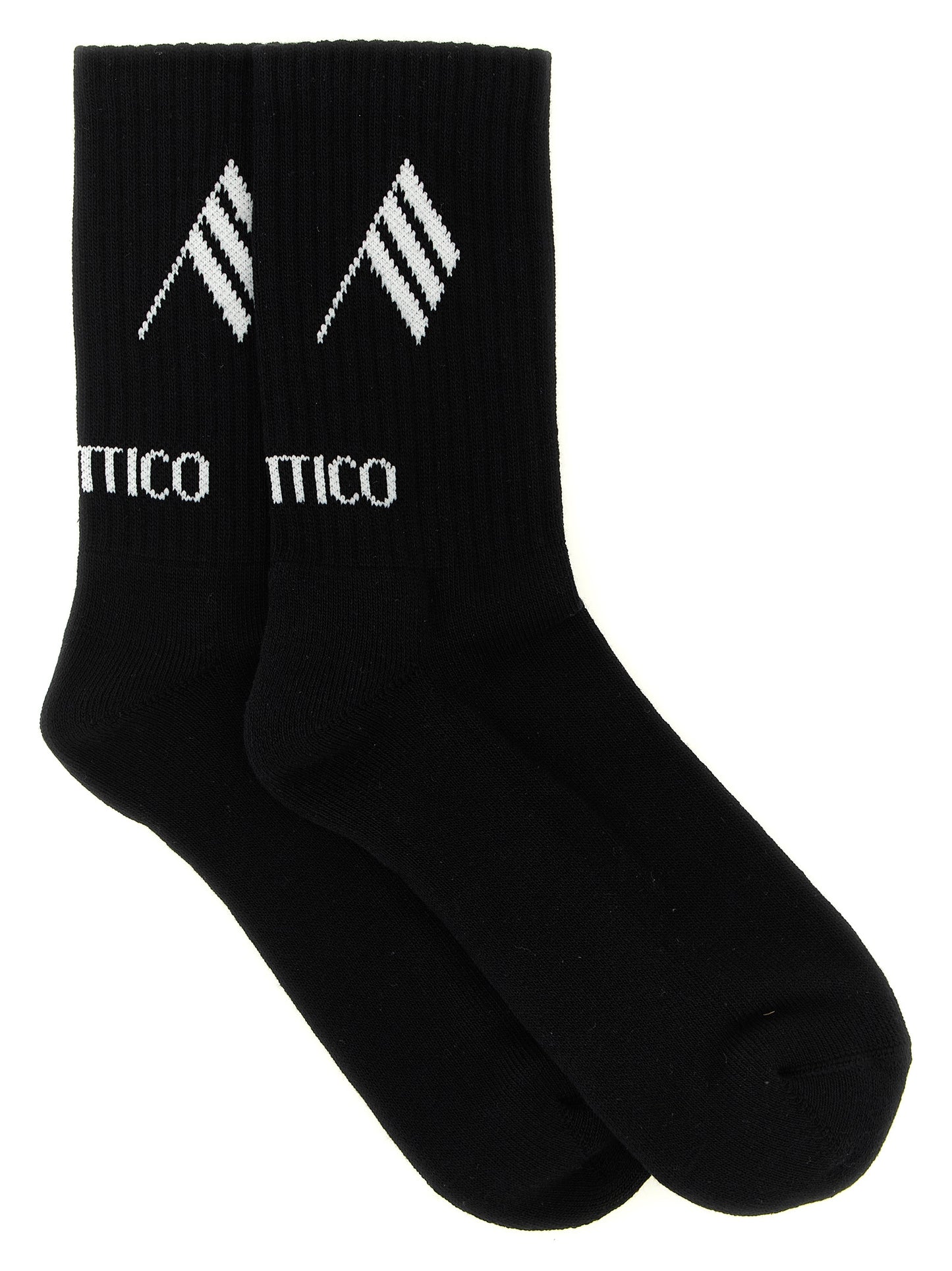 The Attico Bicolor Cotton Socks