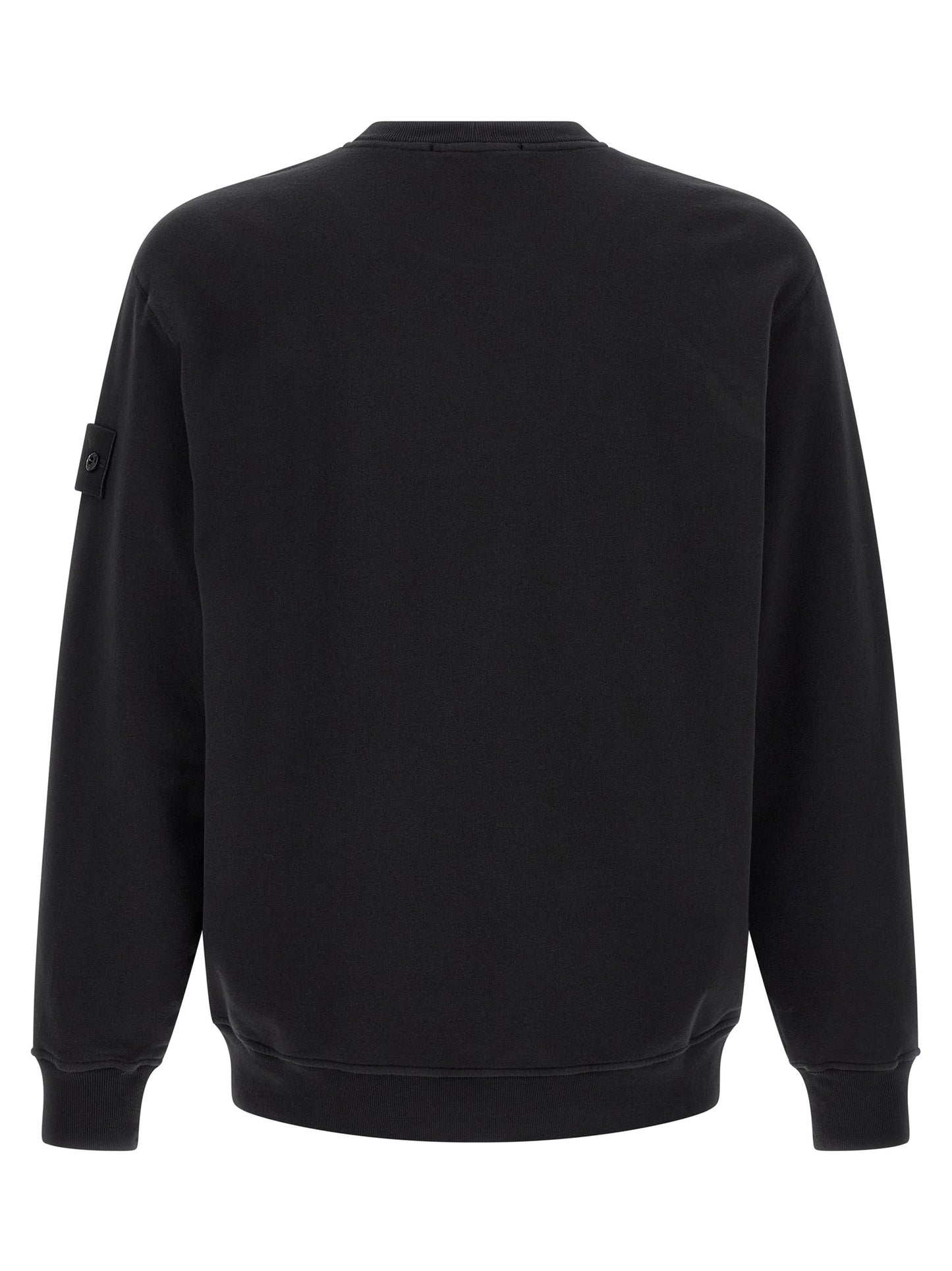 Stone Island Black Cotton Sweatshirt