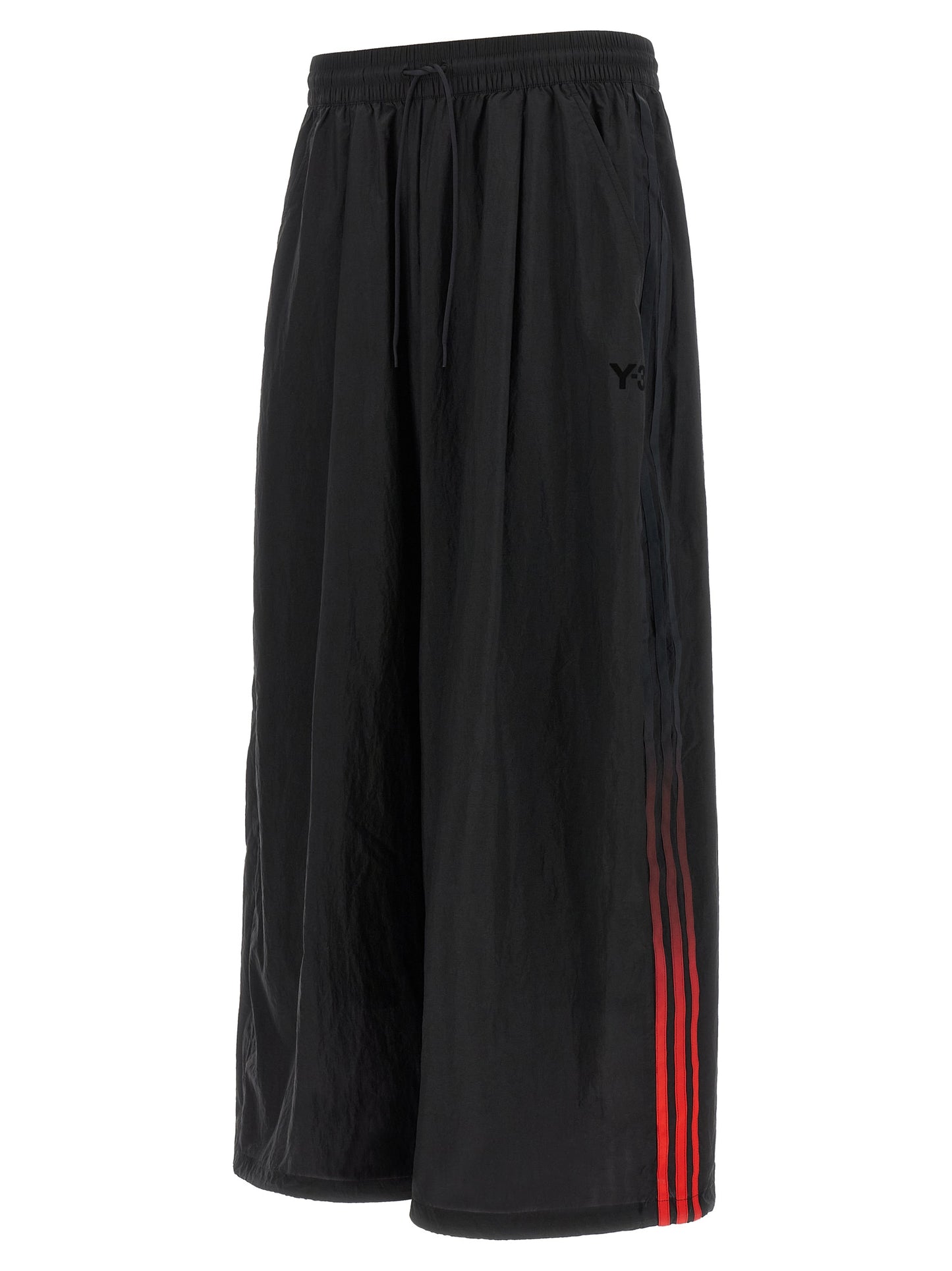 Y-3 Black Polyamide Athletic Pants