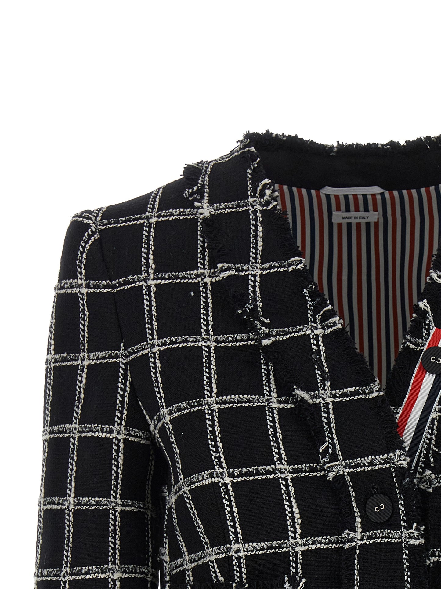 Thom Browne Multicolor Cotton Blazer
