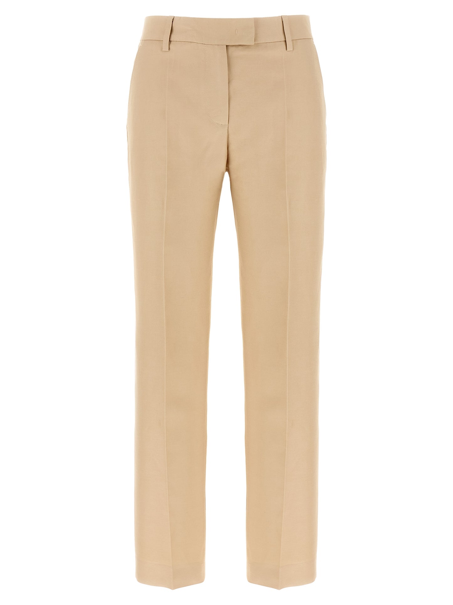 Alberto Biani Beige Viscose Chino Pants