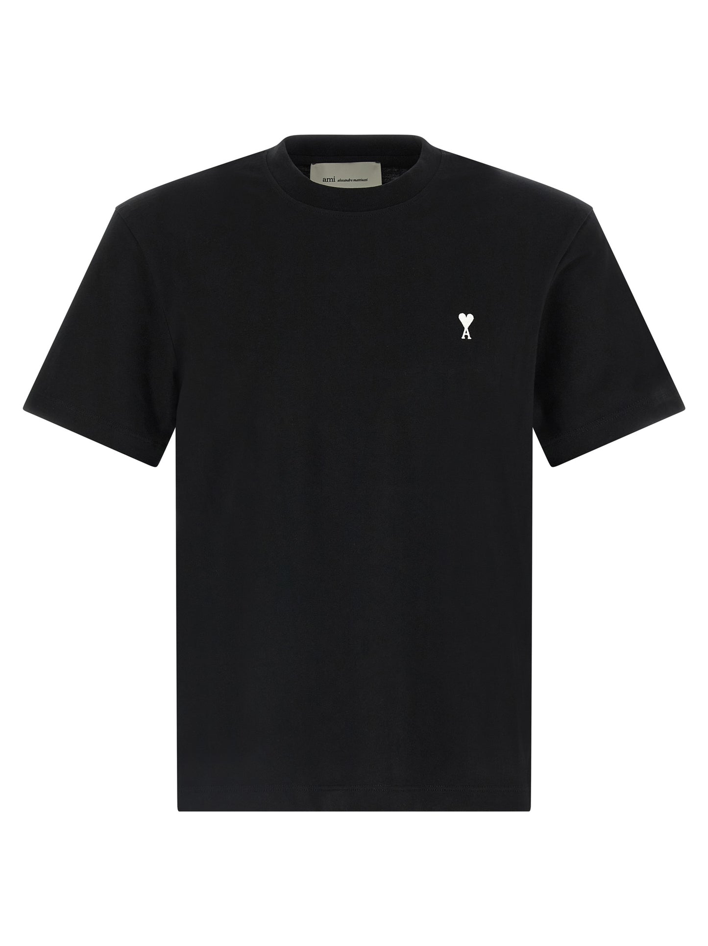 Ami Paris Bicolor Cotton T-Shirt