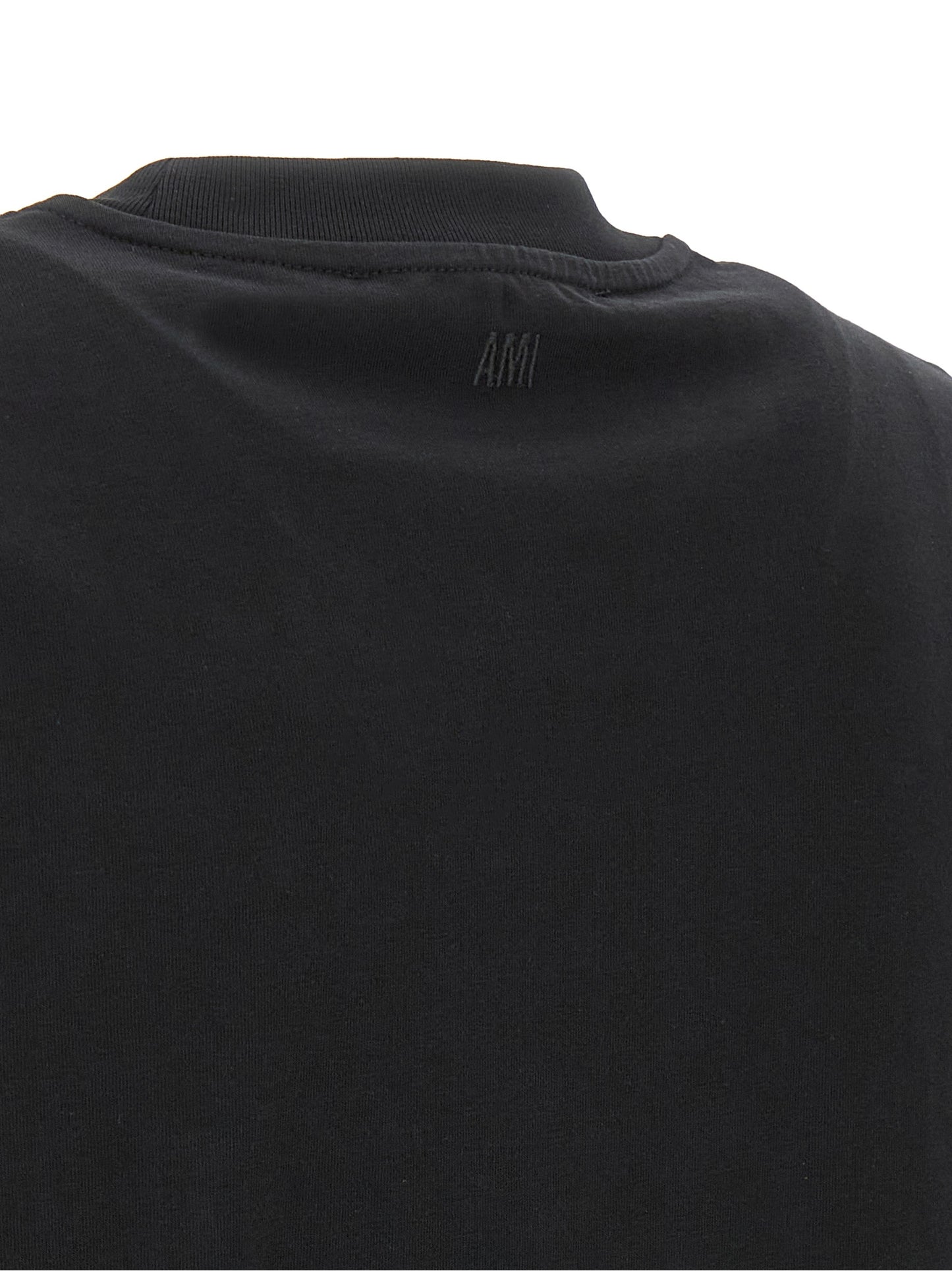 Ami Paris Bicolor Cotton T-Shirt