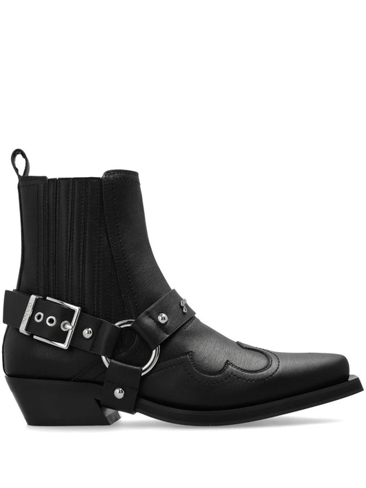 Ganni Ganni Low Cut Western Chelsea Boots