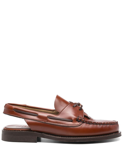 Hereu HEREU Flat shoes Leather Brown