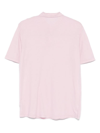 Hartford Hartford Light polo in Light pink