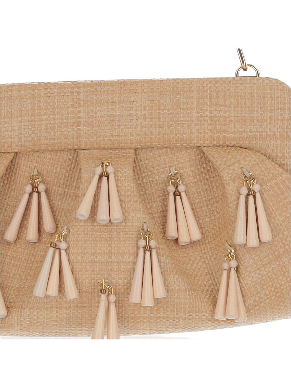 Themoire' Themoire' Themoirè Emera Fringed Clutch Bag