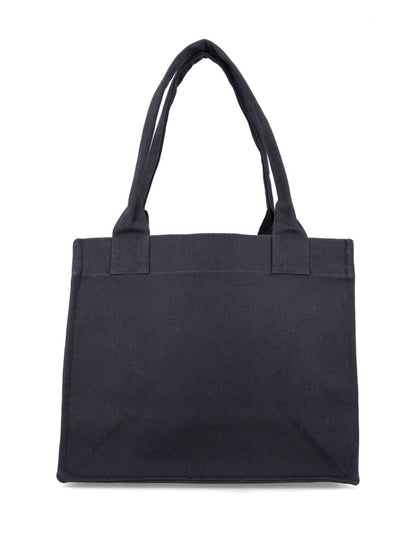Ganni Ganni Organic cotton large tote bag